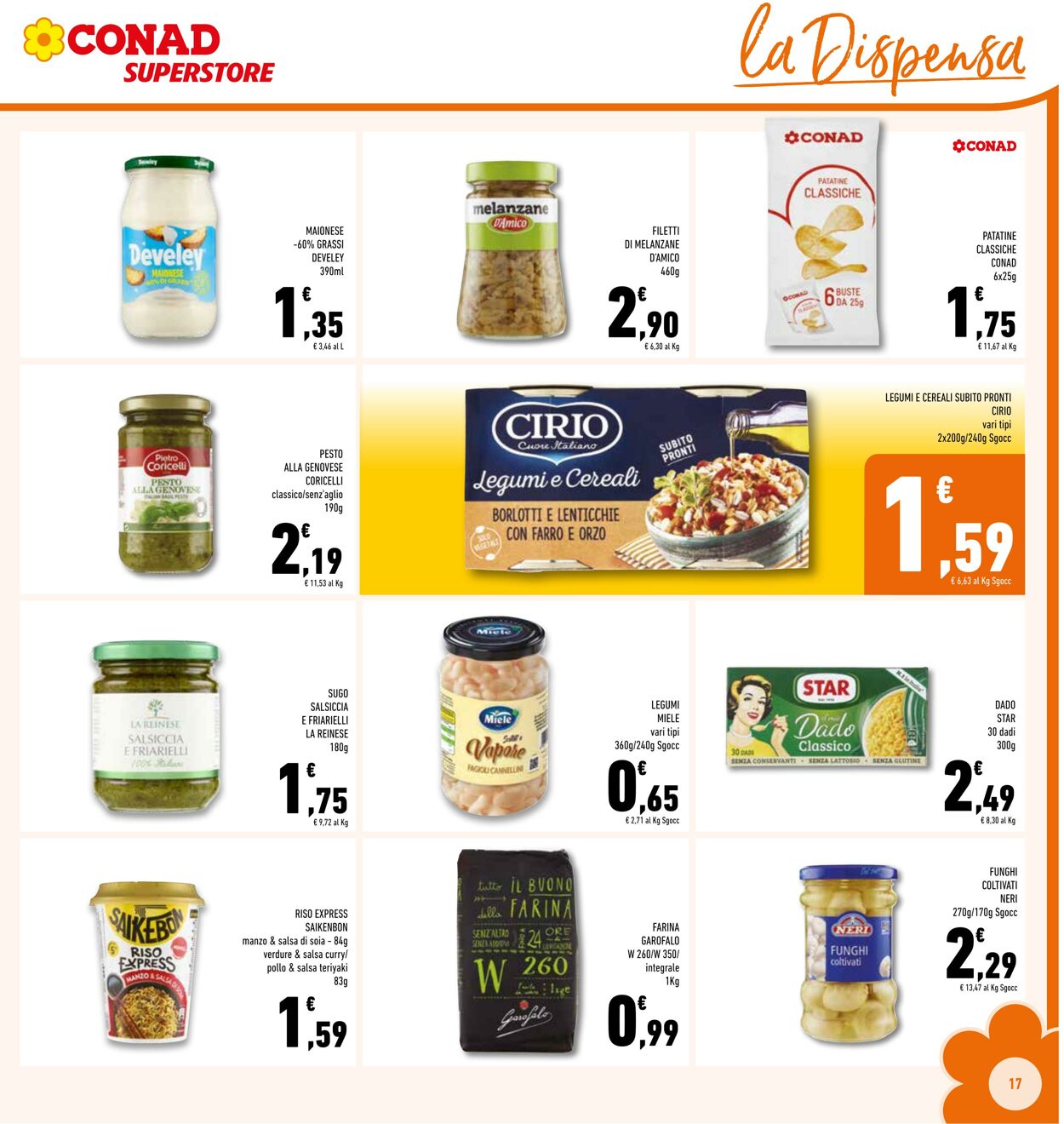 Volantino Conad 03.01.2025 - 12.01.2025