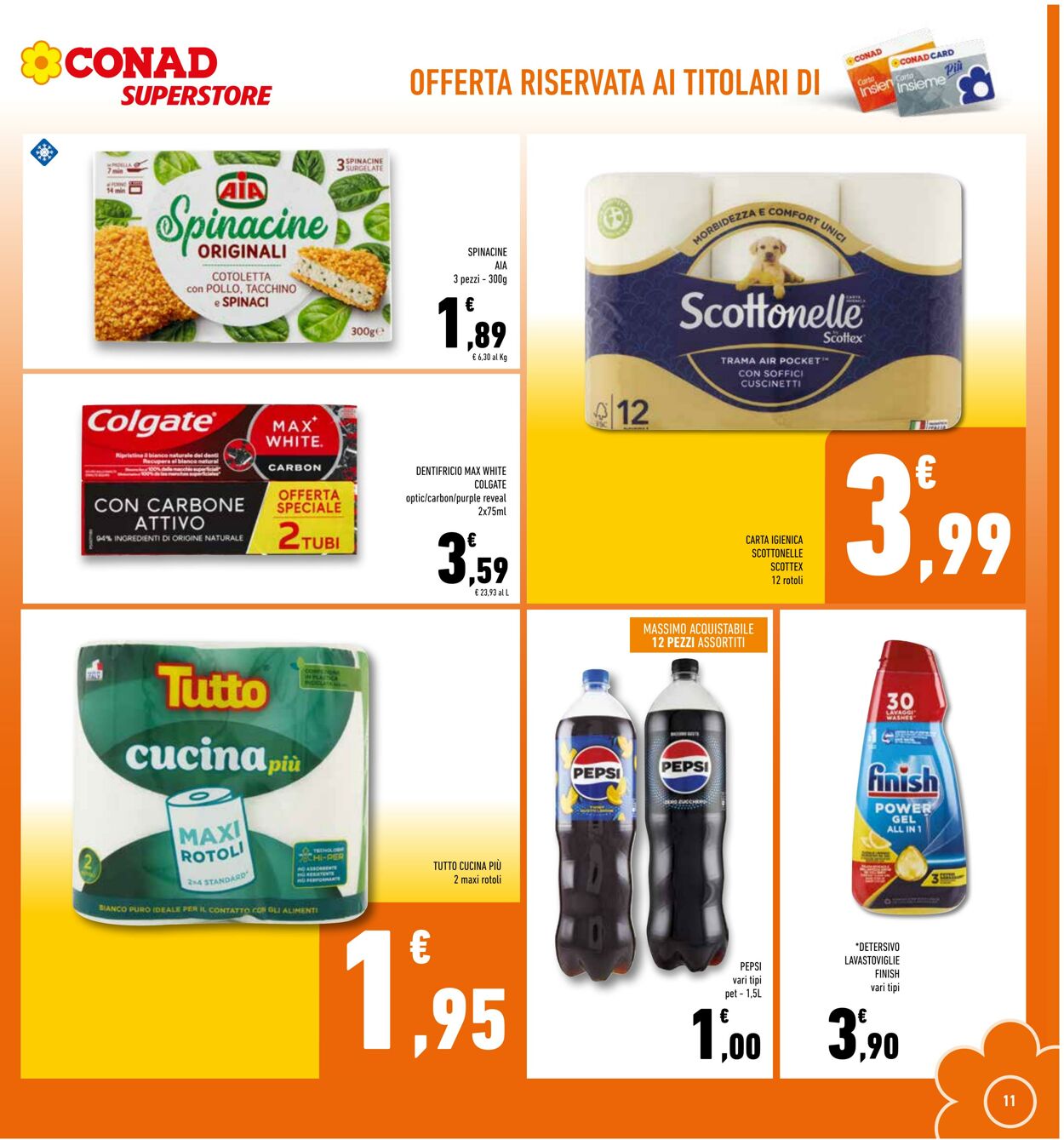 Volantino Conad 03.01.2025 - 12.01.2025