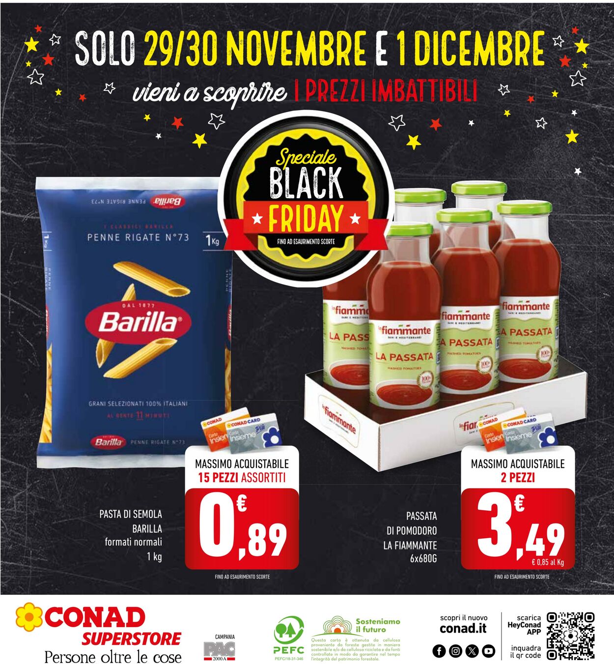 Volantino Conad 29.11.2024 - 01.12.2024