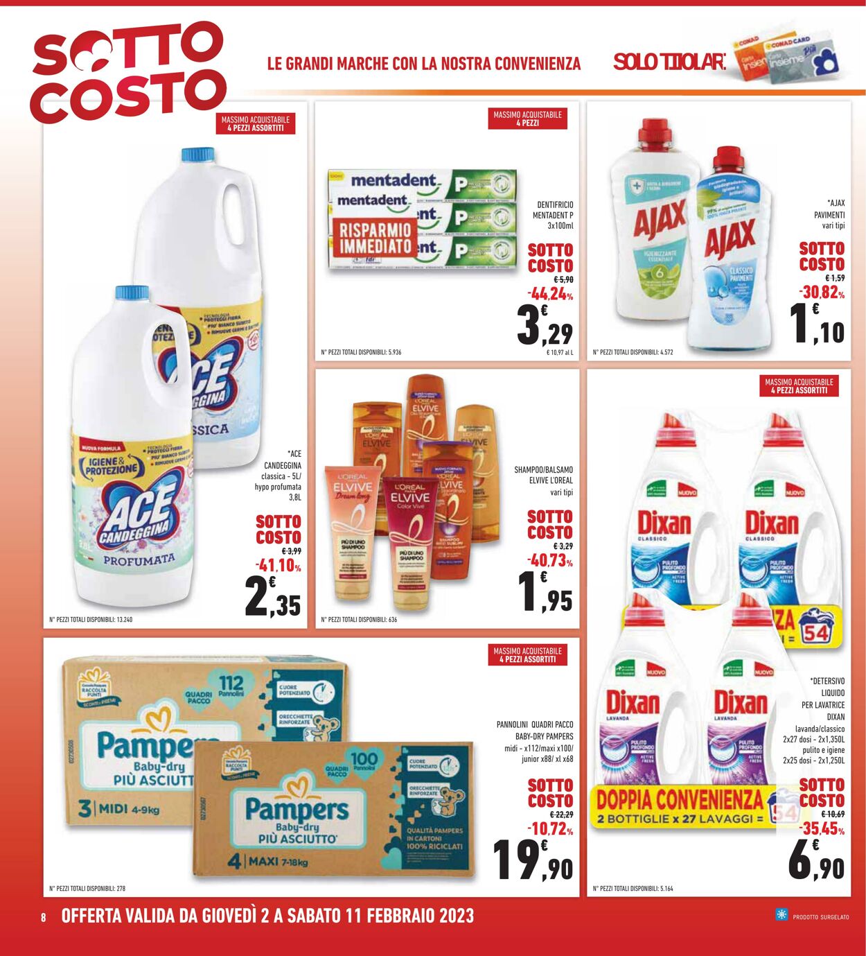 Volantino Conad 02.01.2023 - 11.02.2023