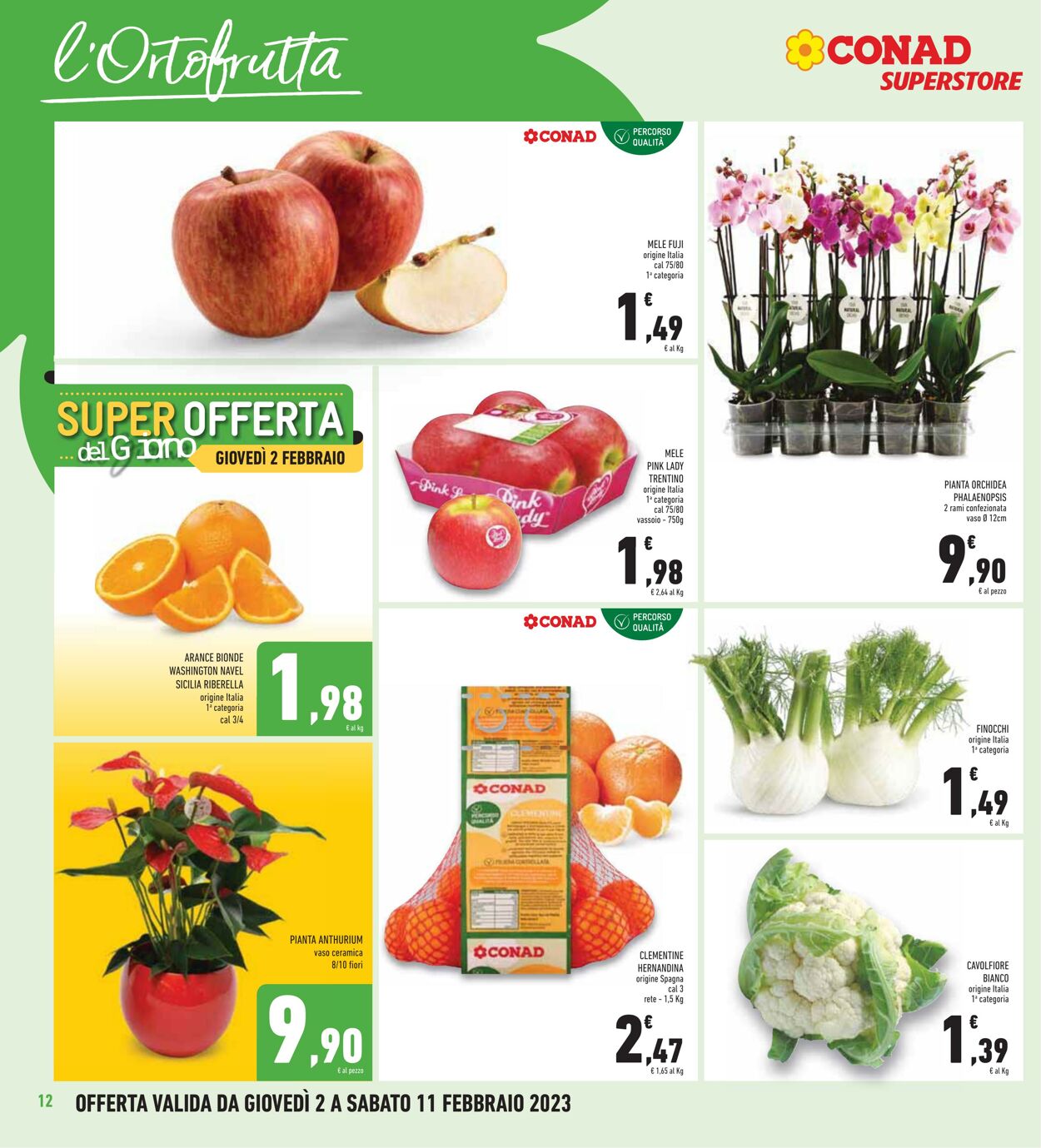 Volantino Conad 02.01.2023 - 11.02.2023