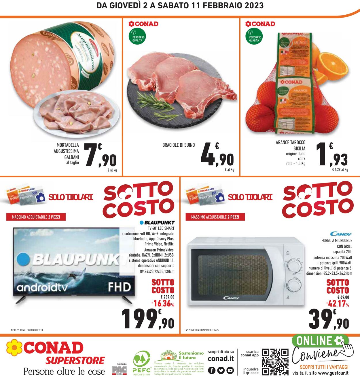 Volantino Conad 02.01.2023 - 11.02.2023