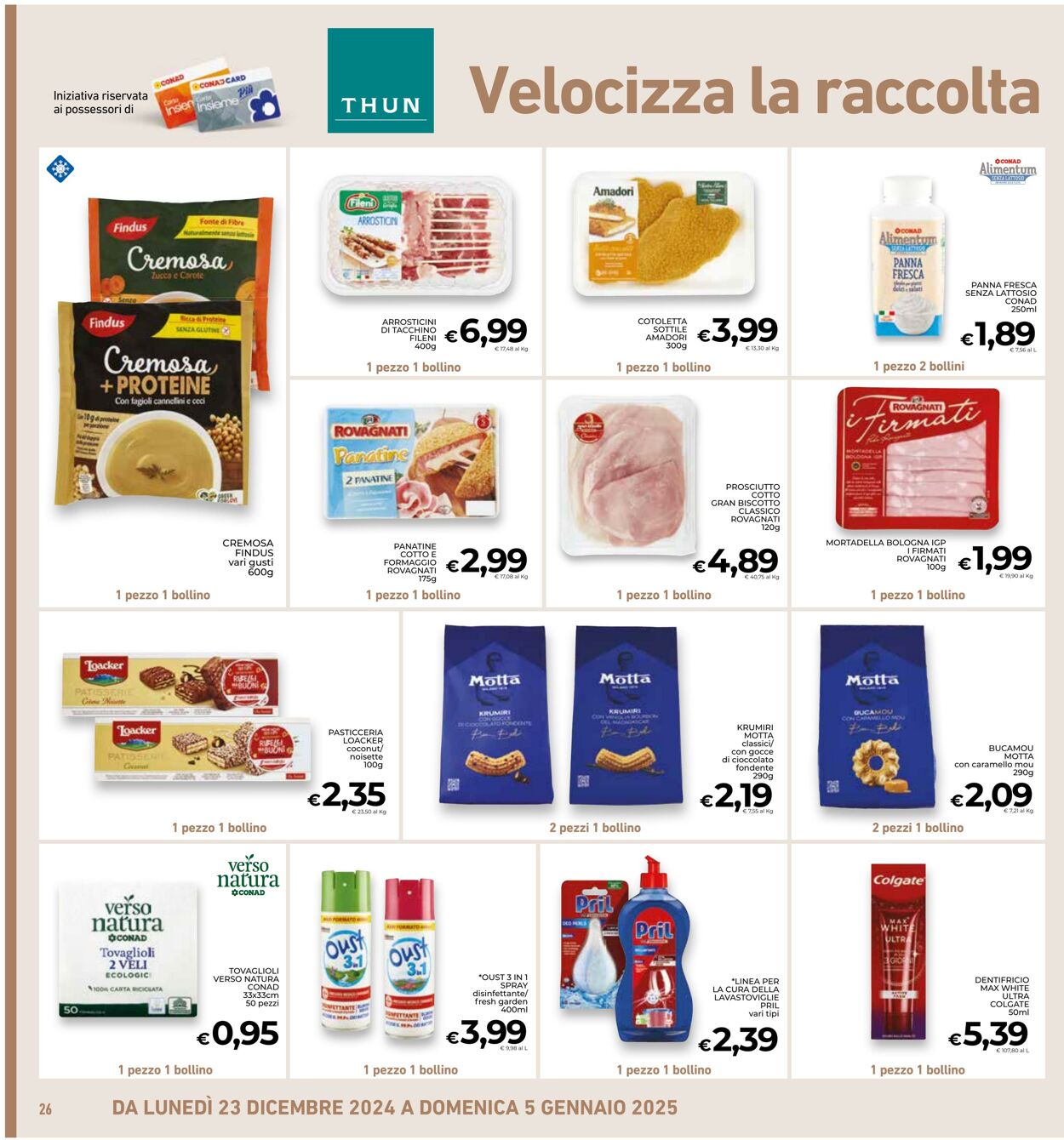 Volantino Conad 28.12.2024 - 06.01.2025