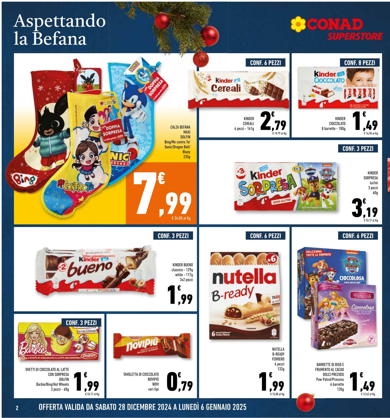 Volantino Conad 28.12.2024 - 06.01.2025