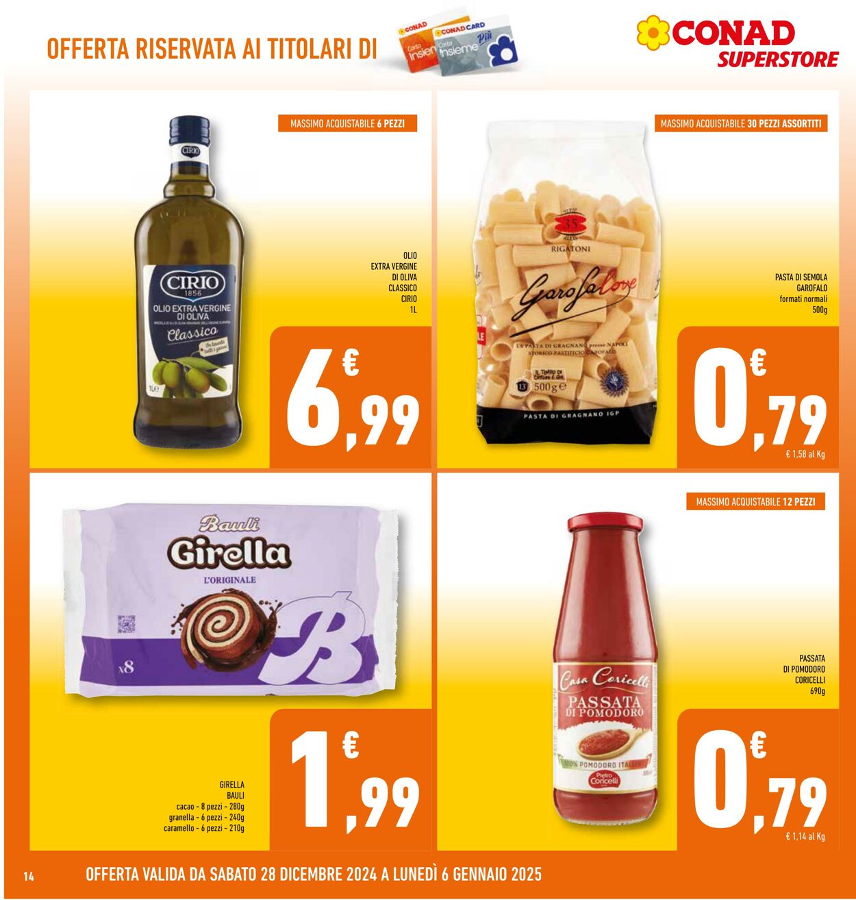 Volantino Conad 28.12.2024 - 06.01.2025