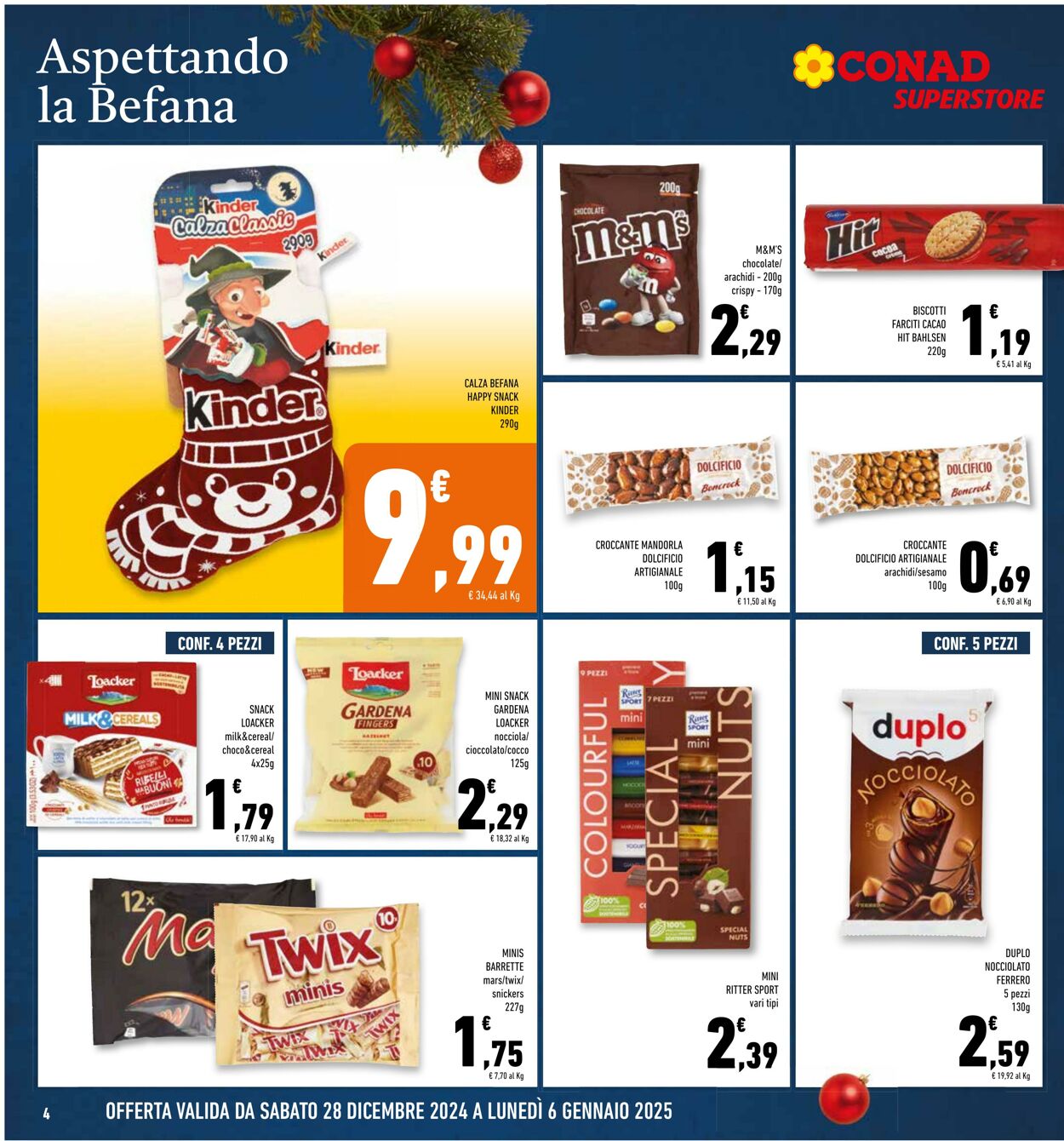 Volantino Conad 28.12.2024 - 06.01.2025