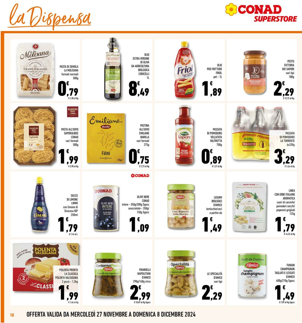 Volantino Conad 27.11.2024 - 08.12.2024