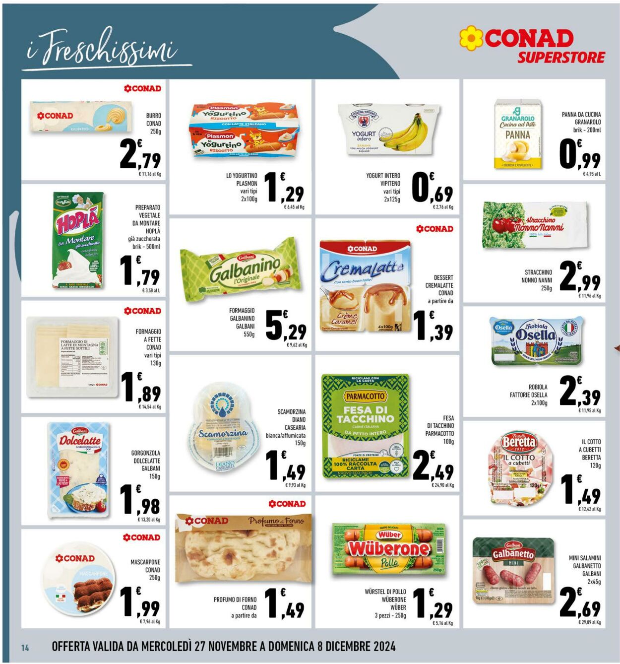 Volantino Conad 27.11.2024 - 08.12.2024