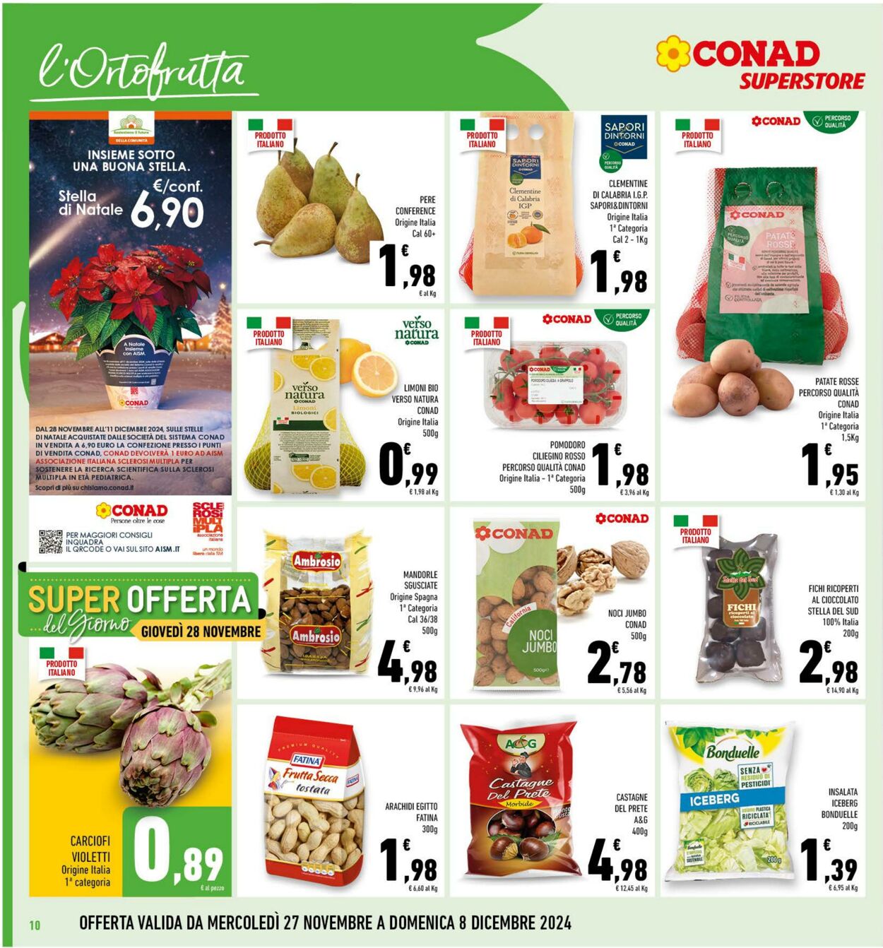 Volantino Conad 27.11.2024 - 08.12.2024