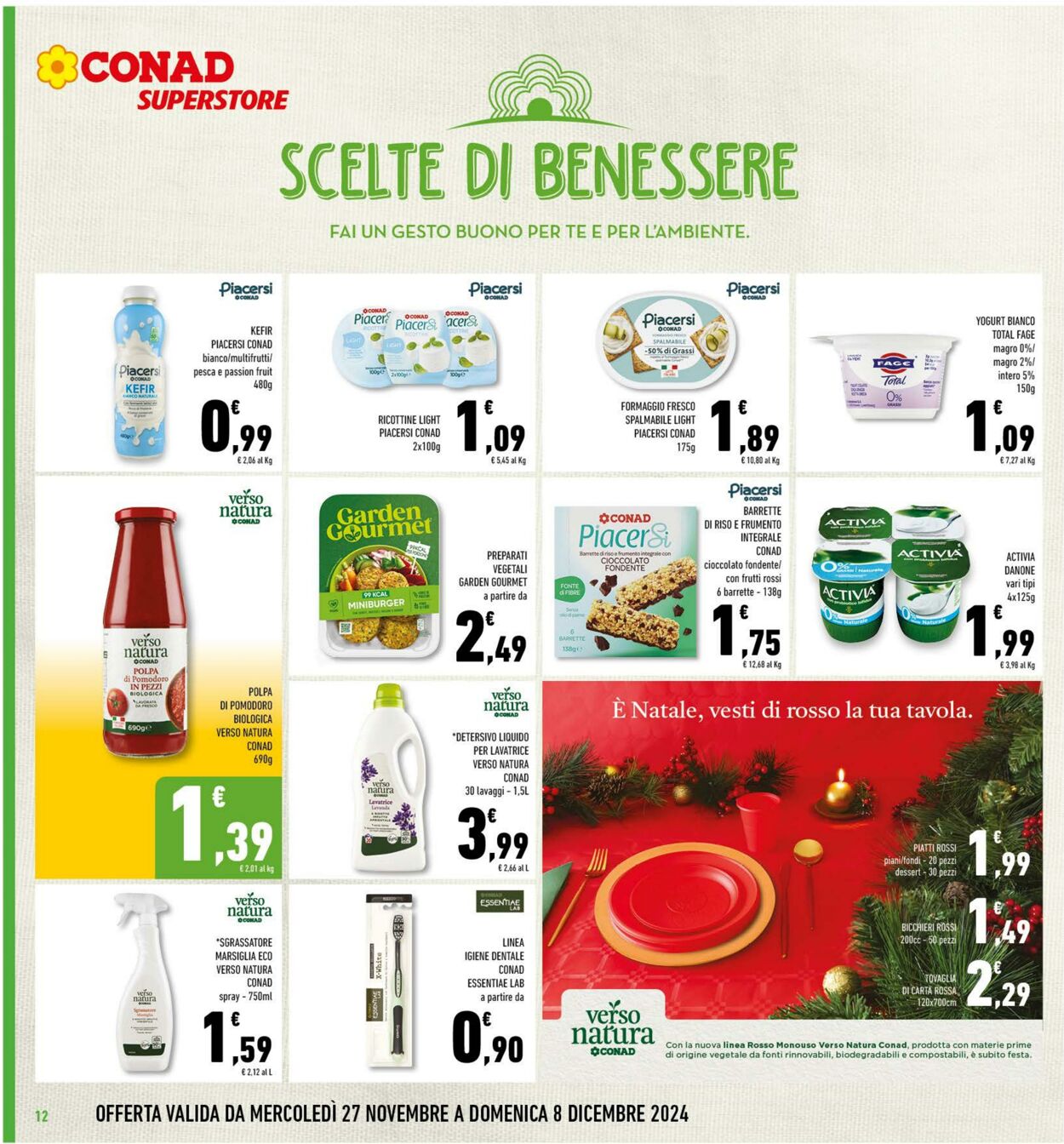 Volantino Conad 27.11.2024 - 08.12.2024