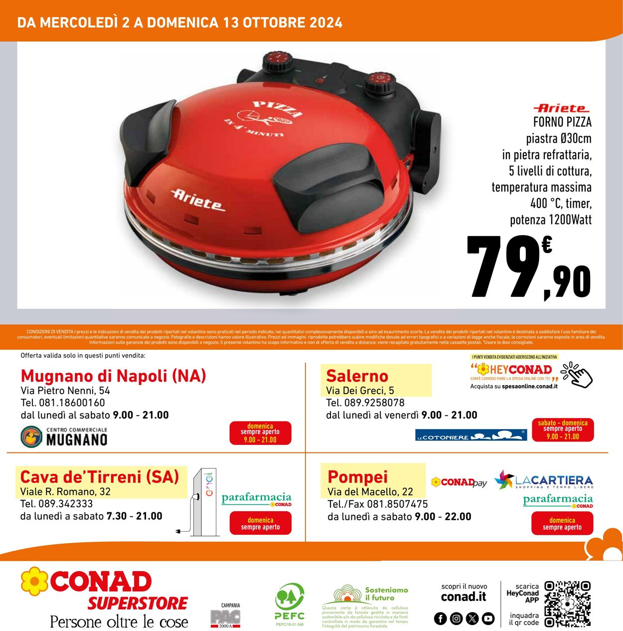 Volantino Conad 02.09.2024 - 13.10.2024