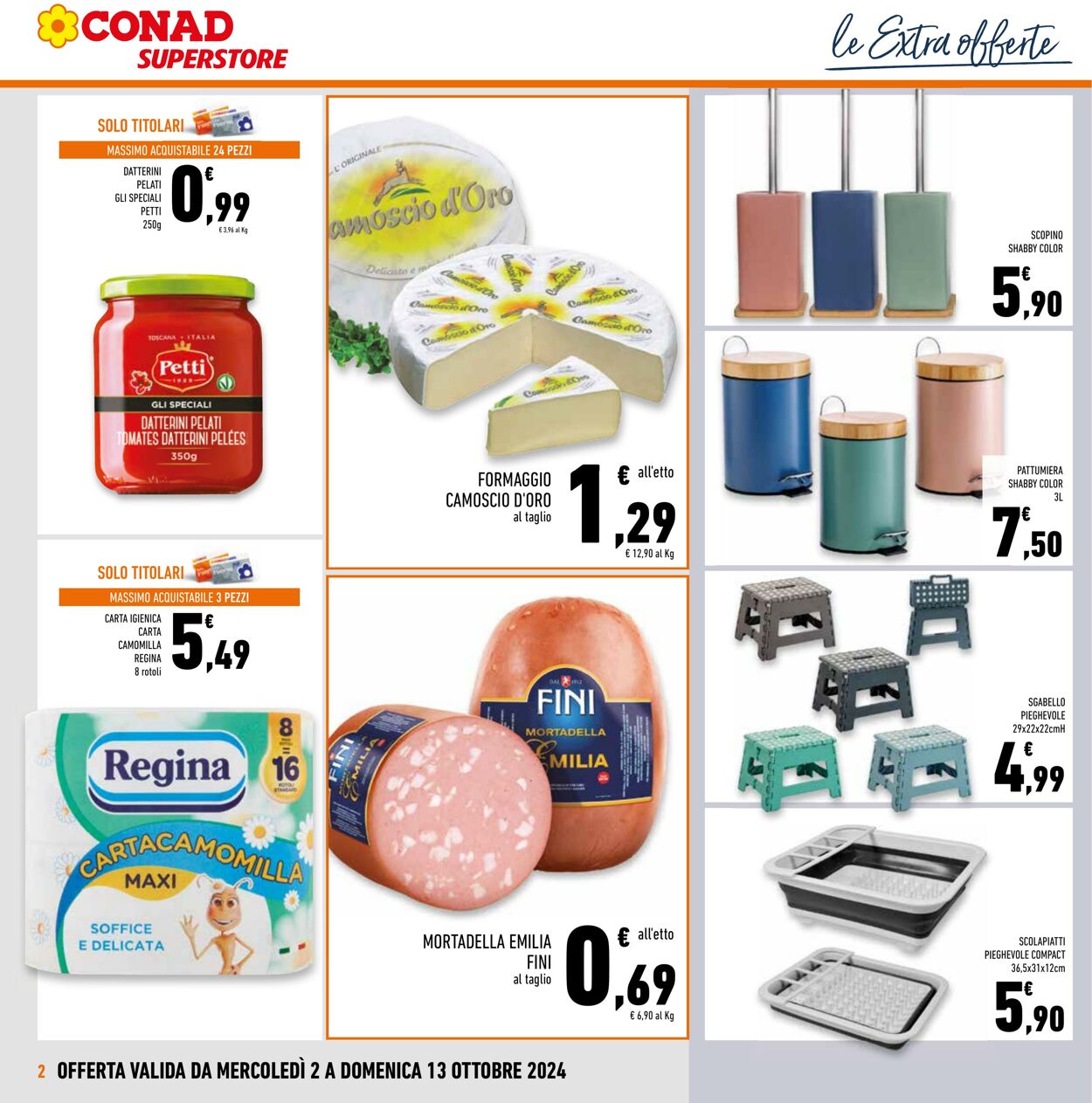 Volantino Conad 02.09.2024 - 13.10.2024