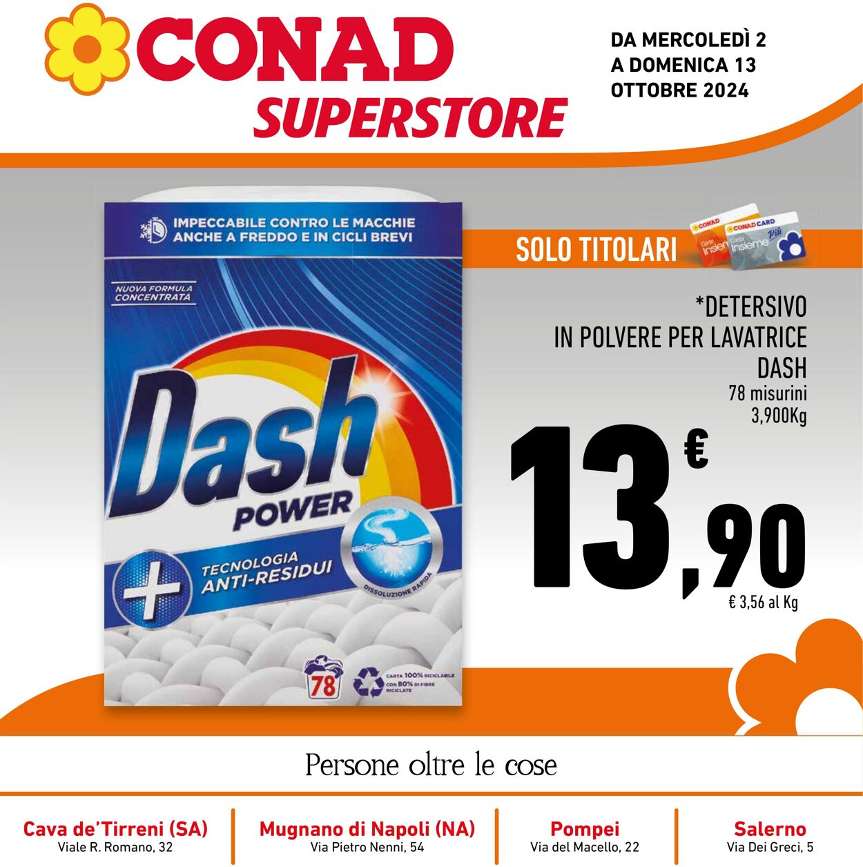 Volantino Conad 02.09.2024 - 13.10.2024