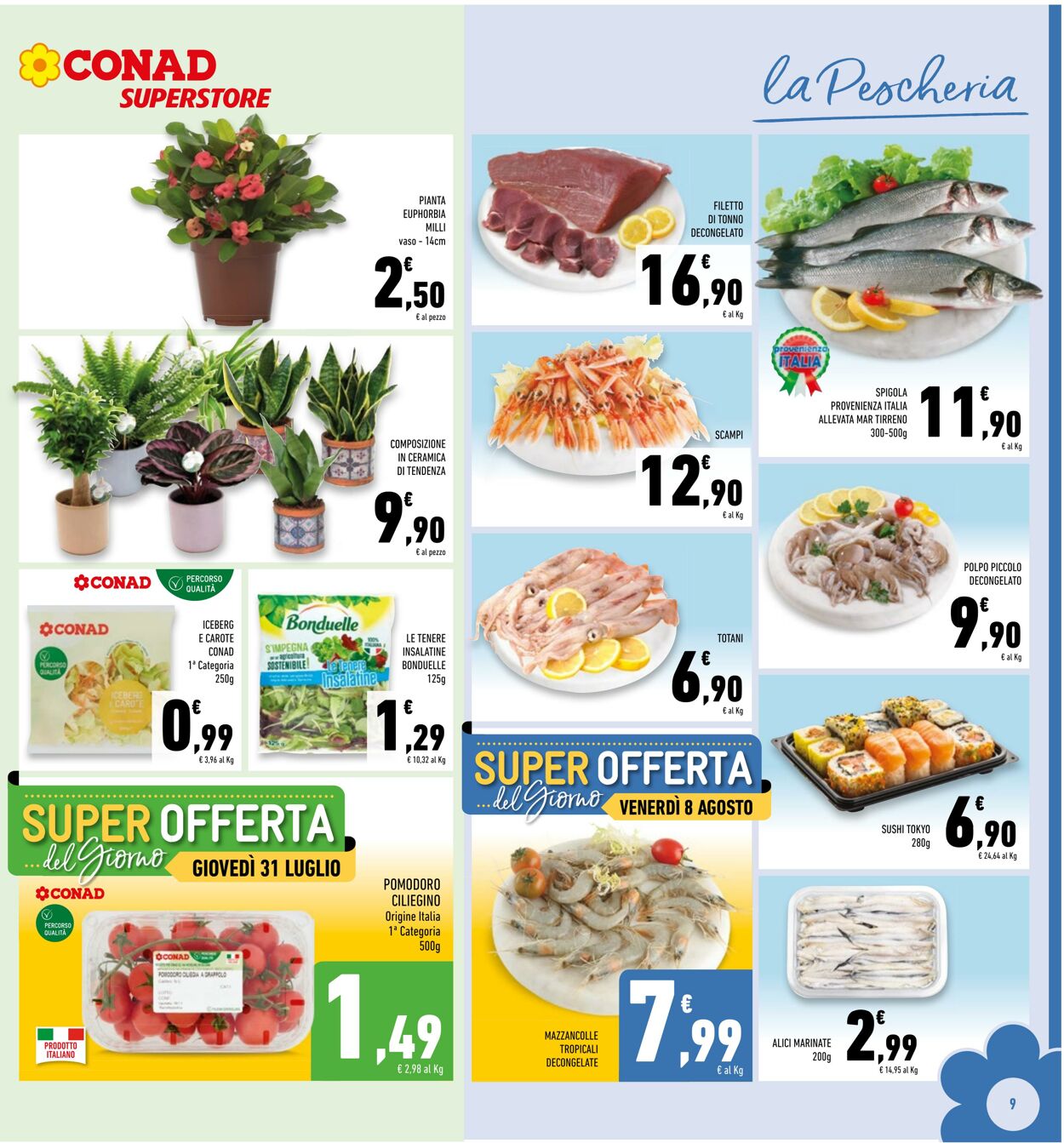 Volantino Conad 10.08.2025 - 10.08.2025