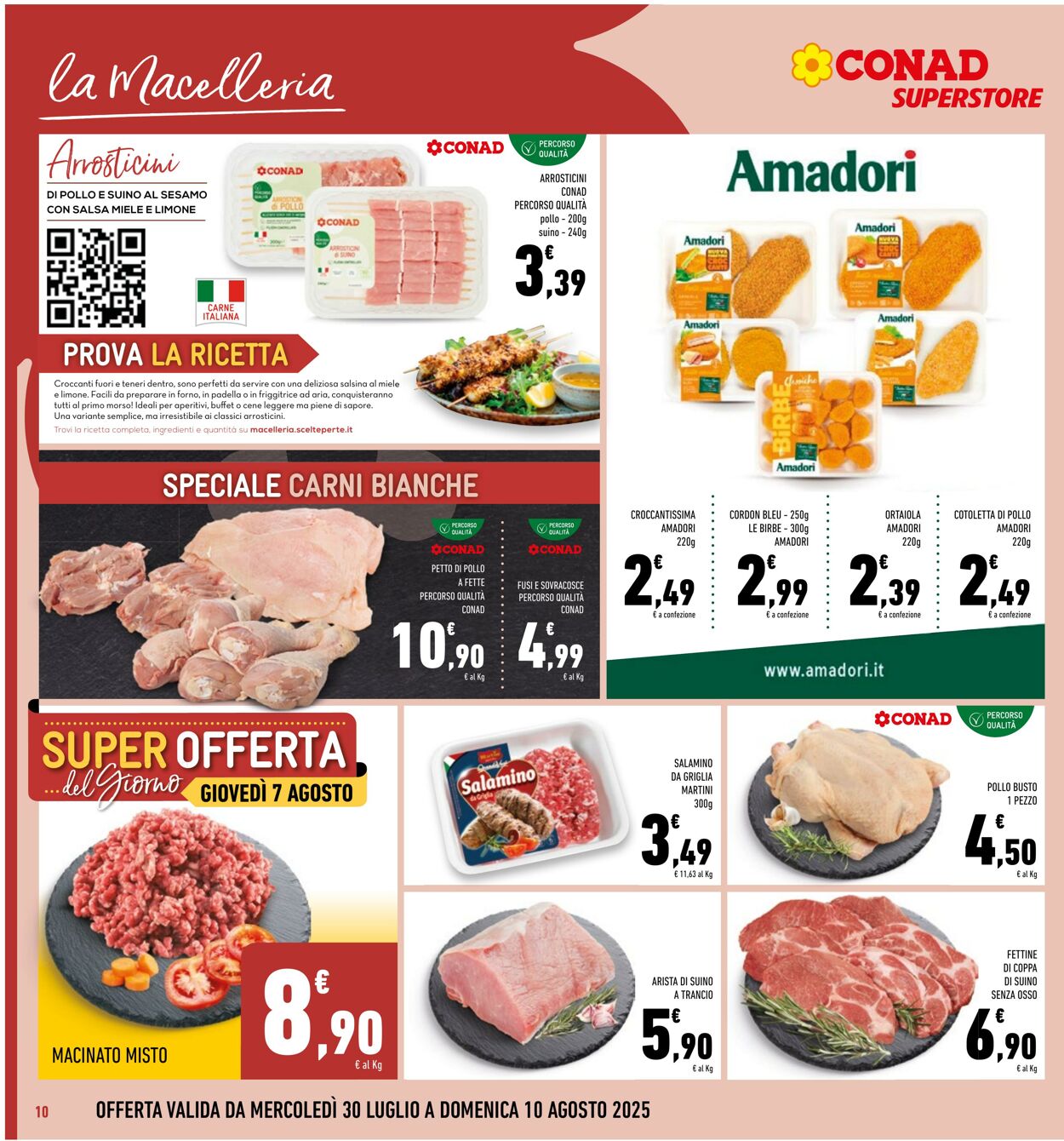 Volantino Conad 10.08.2025 - 10.08.2025