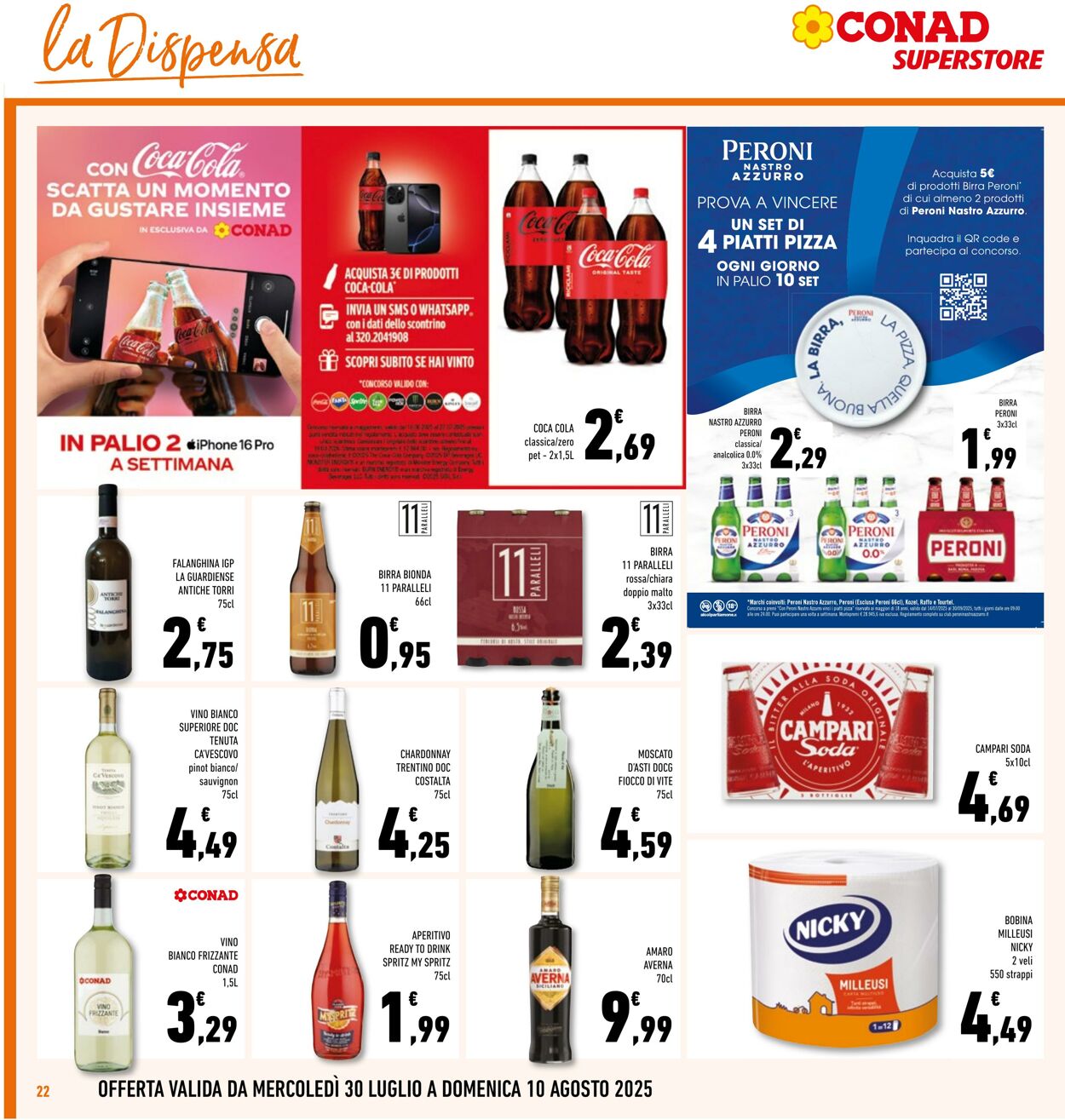 Volantino Conad 10.08.2025 - 10.08.2025