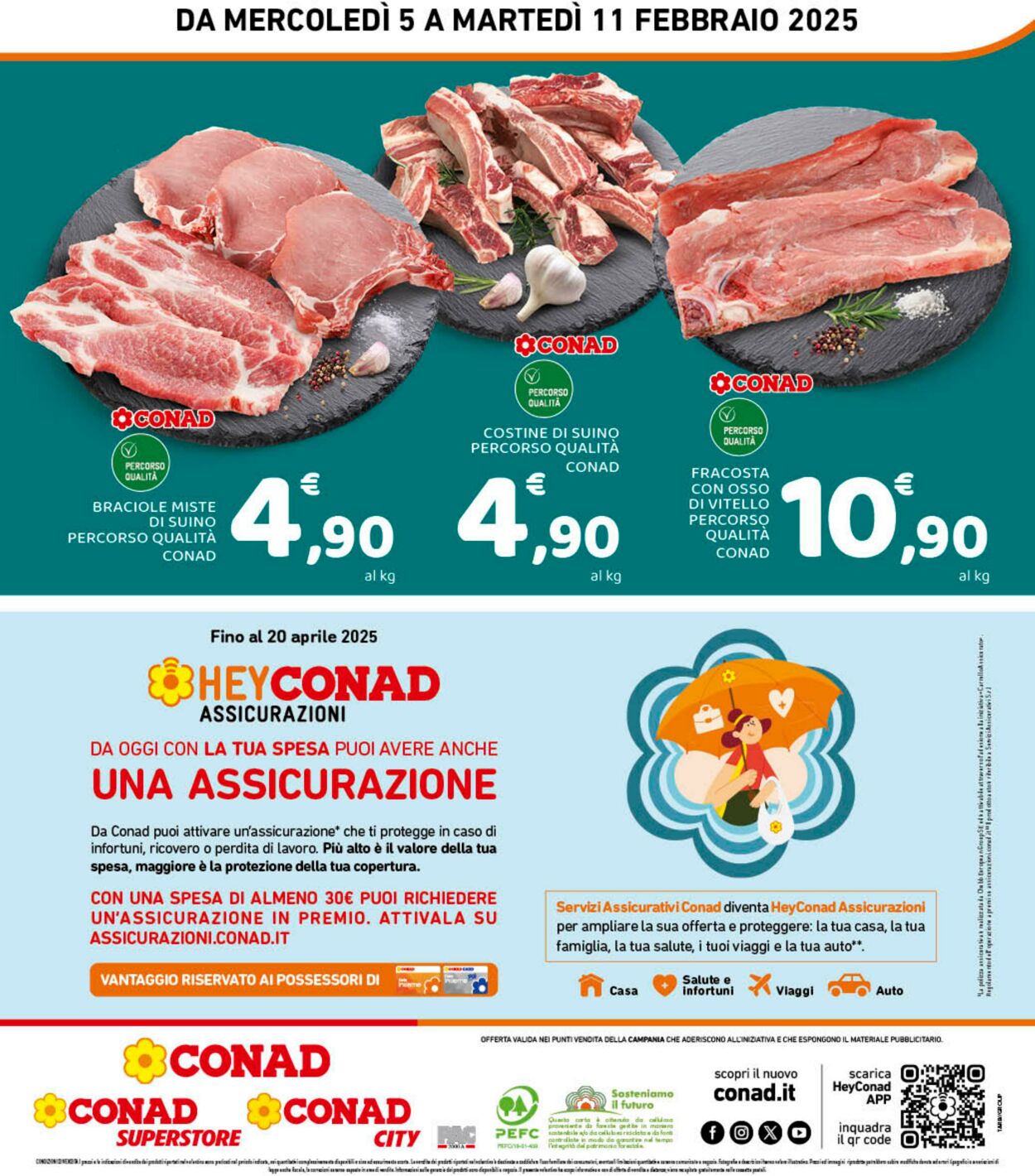 Volantino Conad 05.02.2025 - 11.02.2025