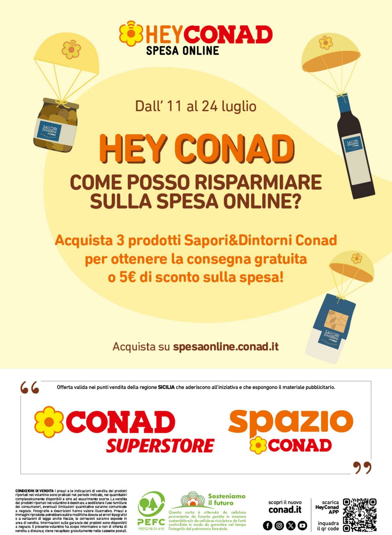 Volantino Conad 10.07.2024 - 04.08.2024