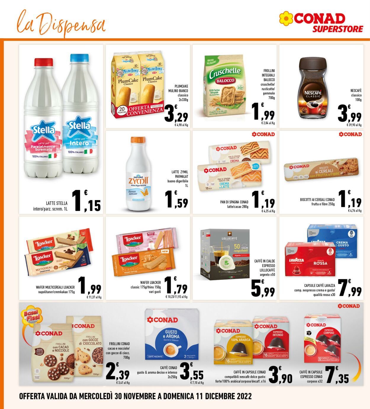 Volantino Conad 30.11.2022 - 11.12.2022