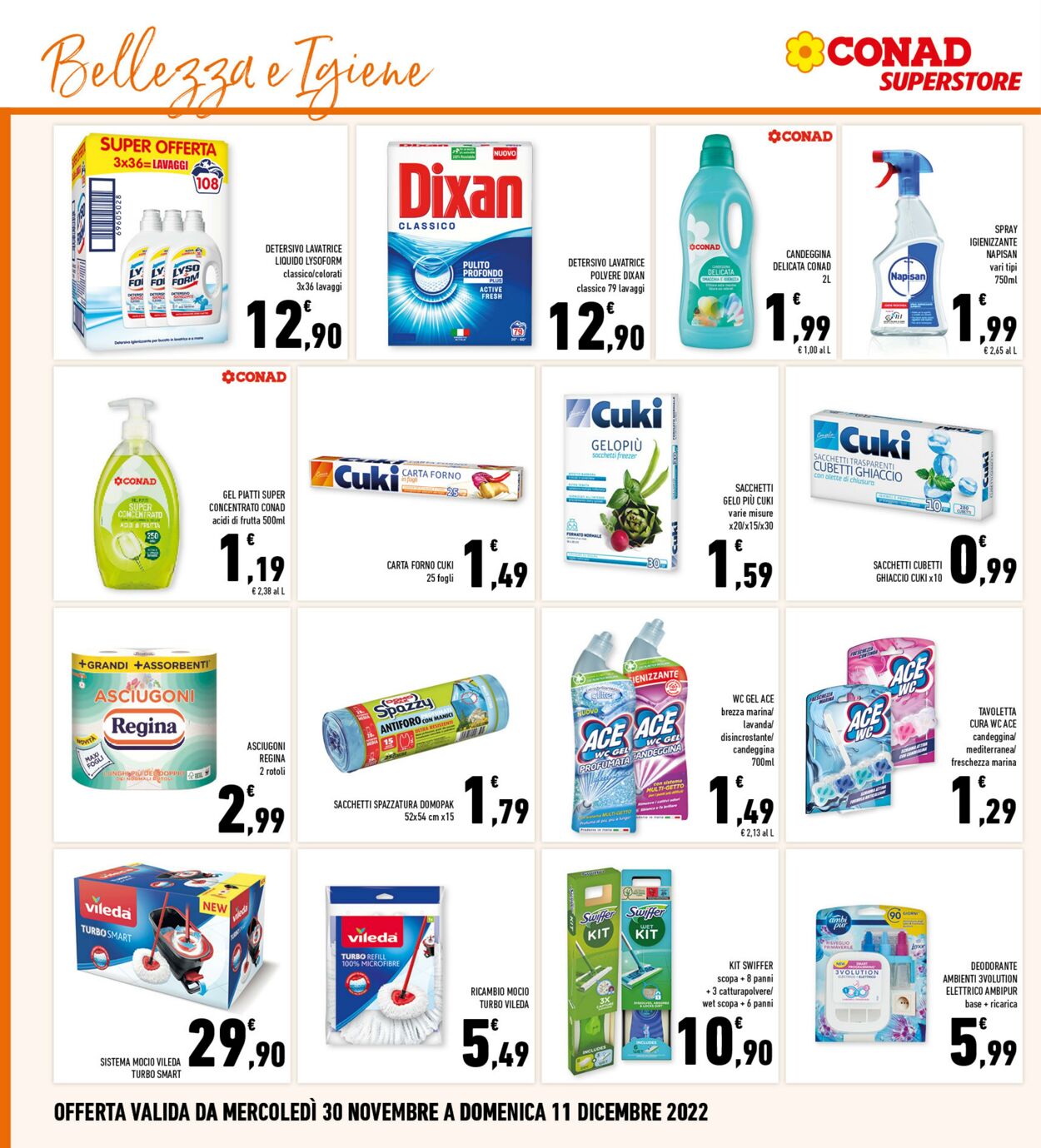 Volantino Conad 30.11.2022 - 11.12.2022