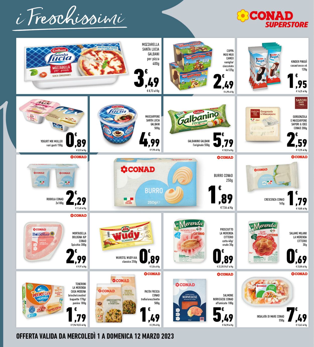 Volantino Conad 01.03.2023 - 12.03.2023