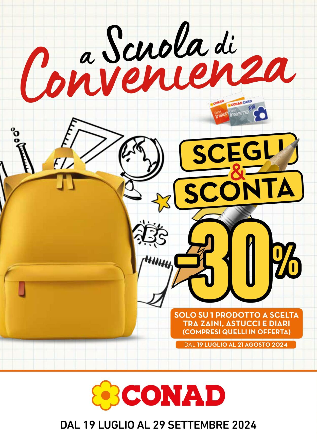 Volantino Conad 19.07.2024 - 29.09.2024