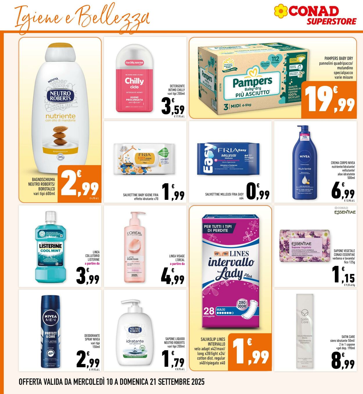 Volantino Conad 08.09.2025 - 08.09.2025