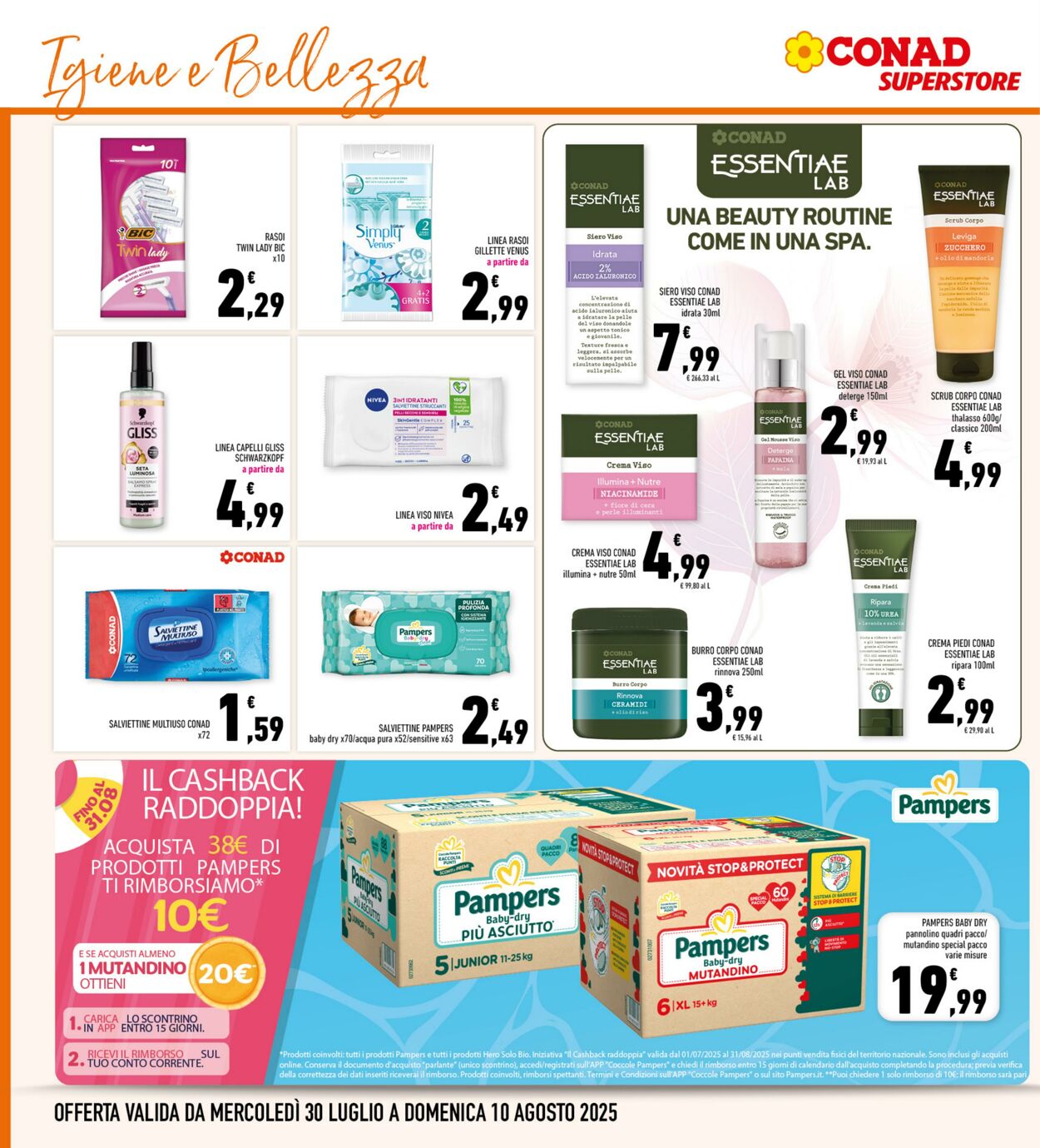 Volantino Conad 10.08.2025 - 10.08.2025