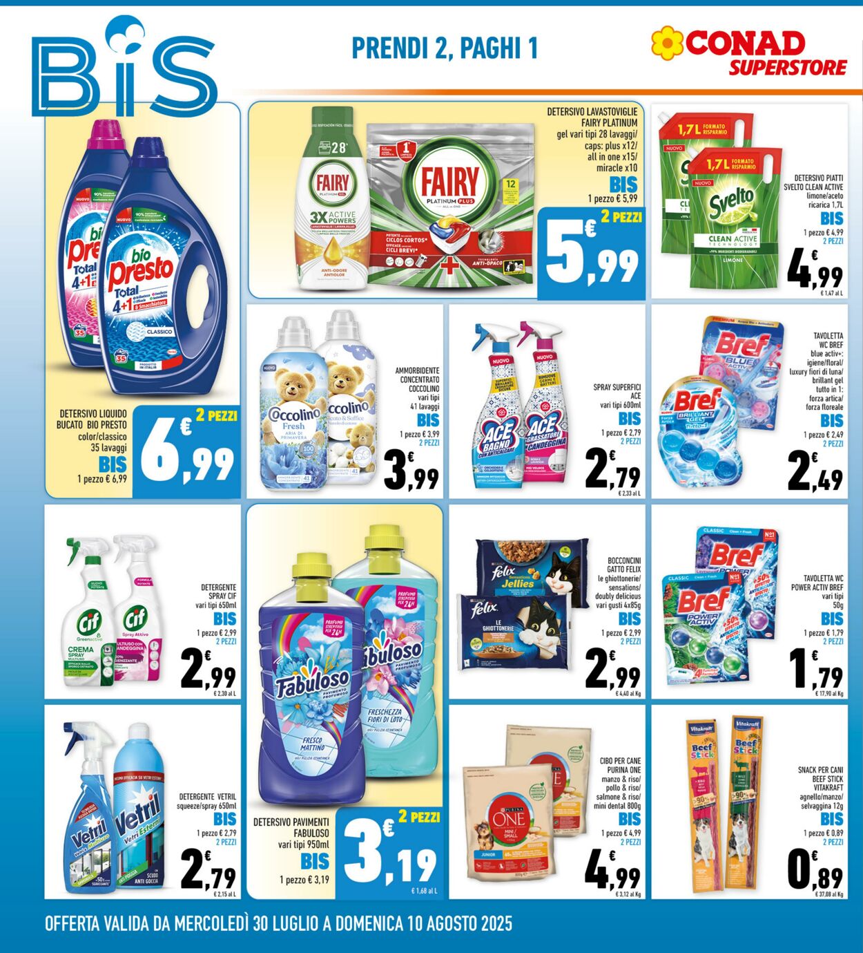 Volantino Conad 10.08.2025 - 10.08.2025