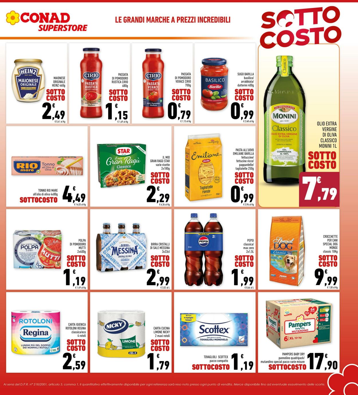 Volantino Conad 31.10.2024 - 09.11.2024