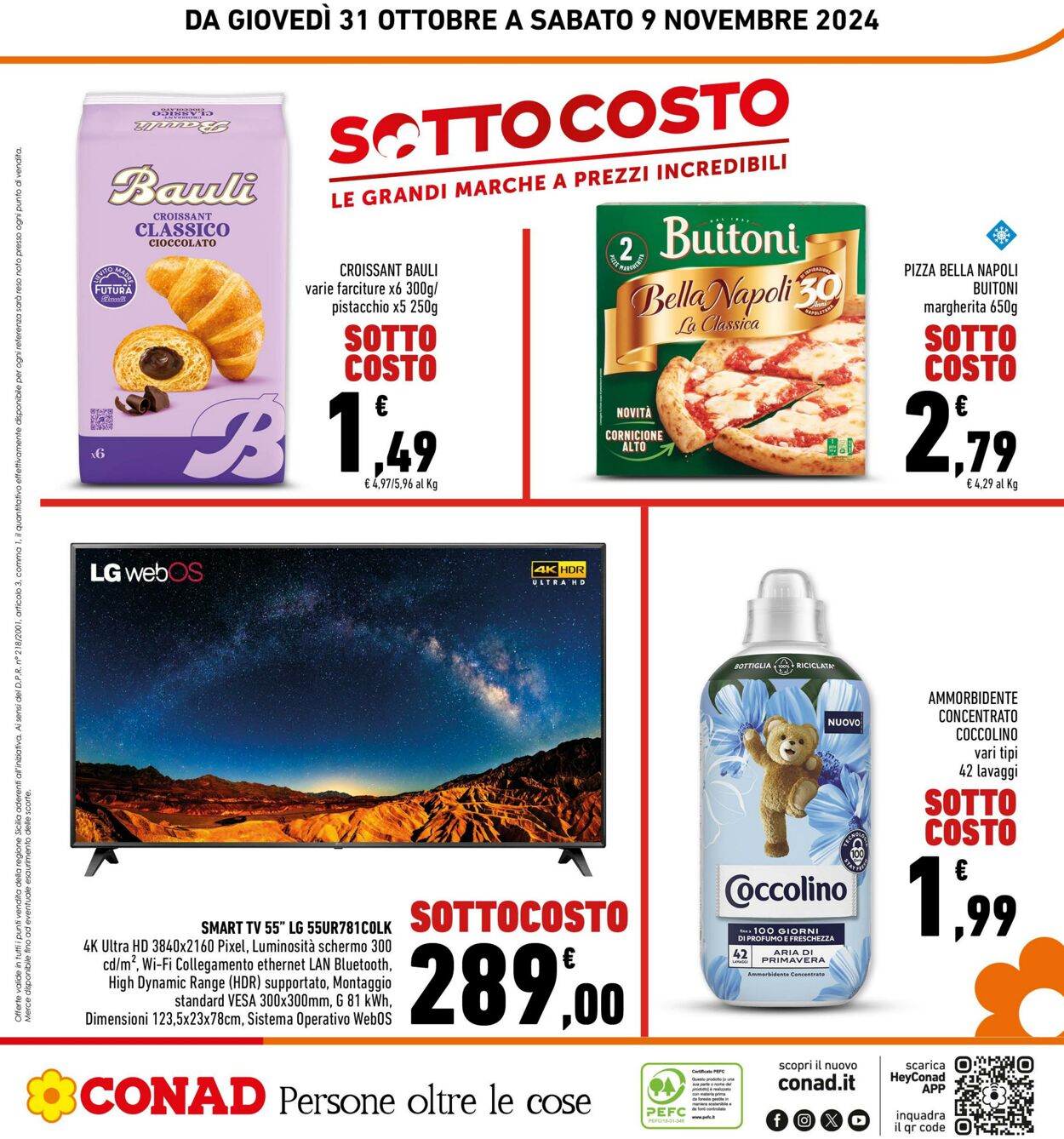 Volantino Conad 31.10.2024 - 09.11.2024