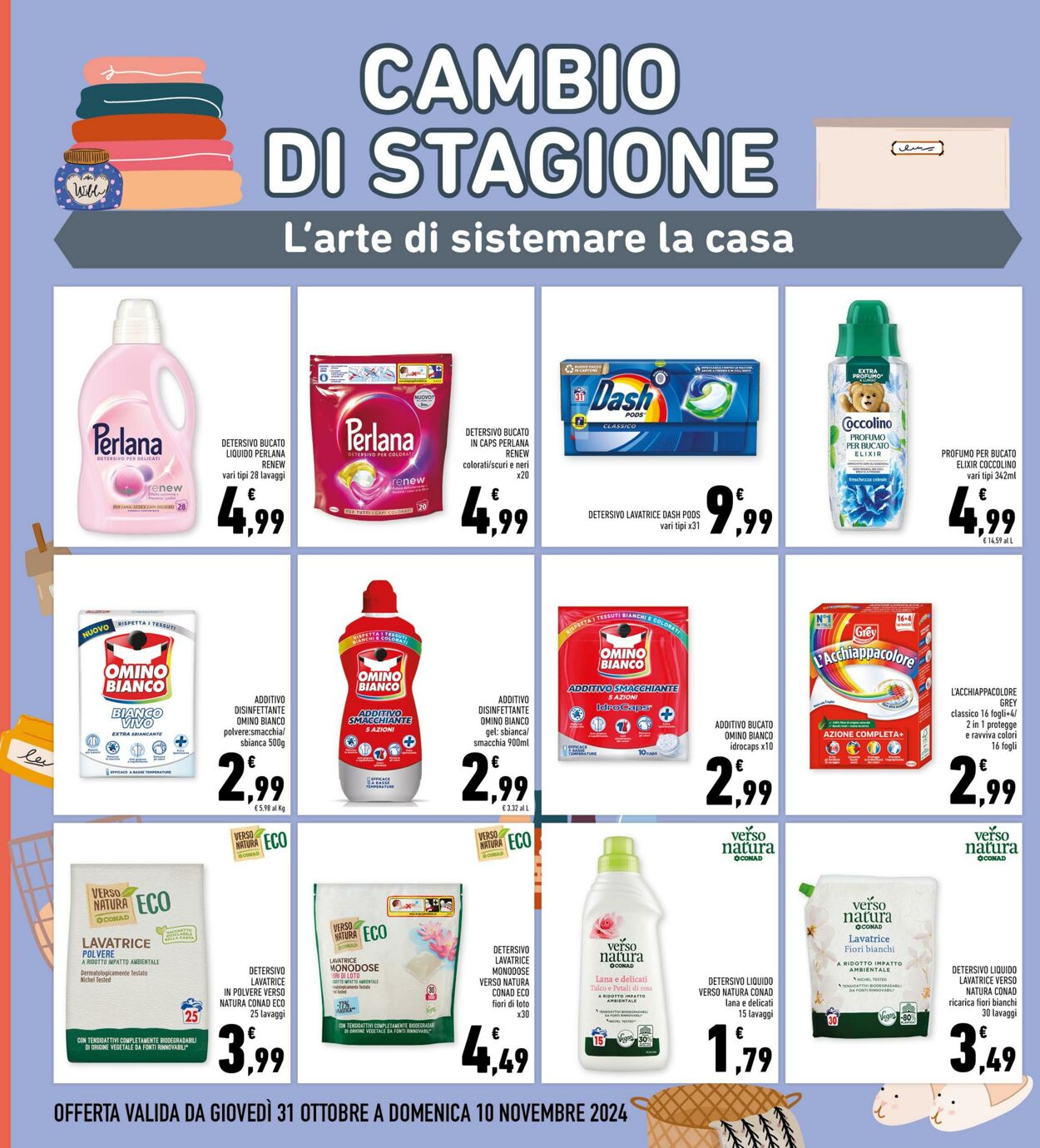 Volantino Conad 31.10.2024 - 09.11.2024