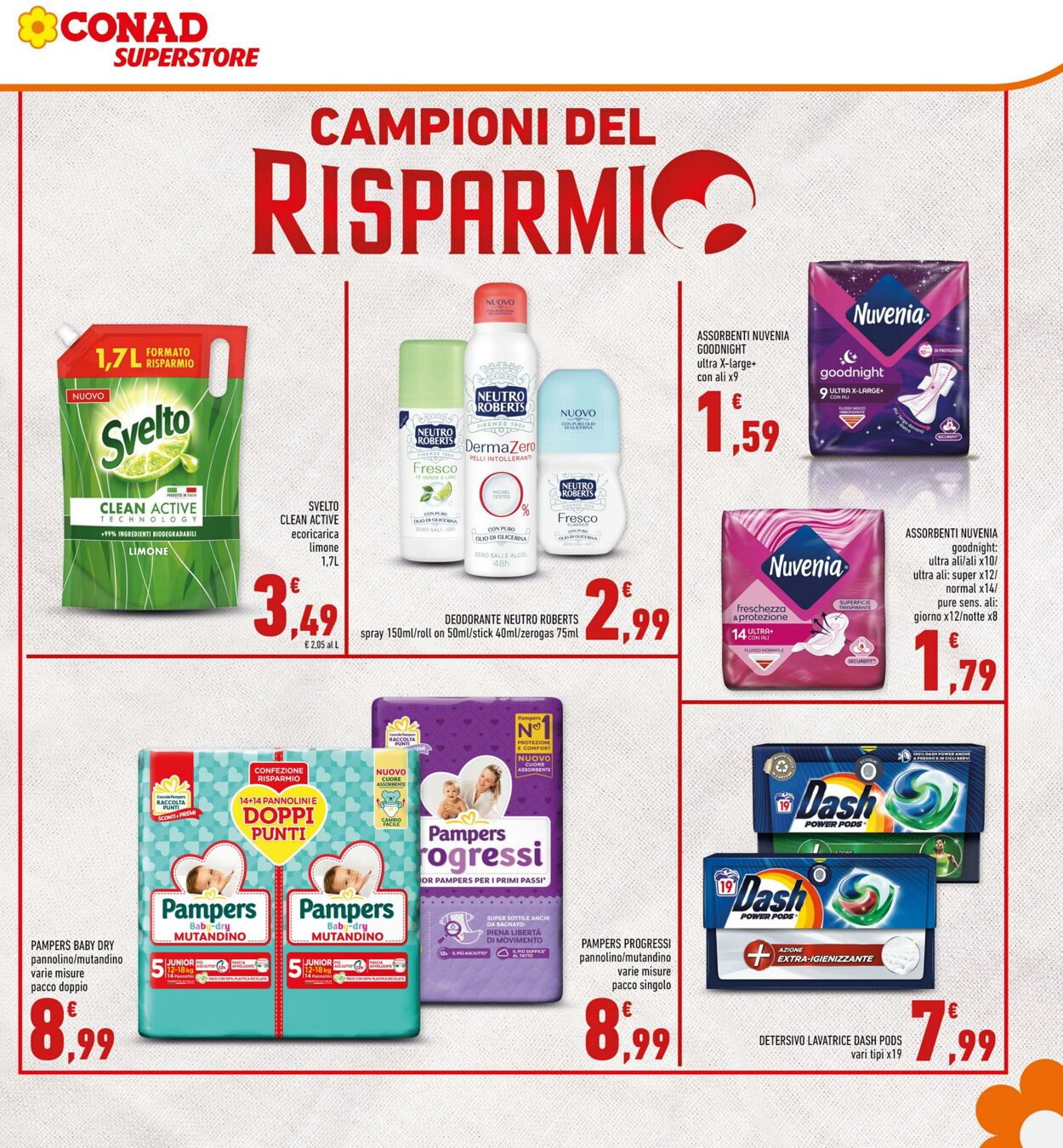 Volantino Conad 06.03.2024 - 17.03.2024