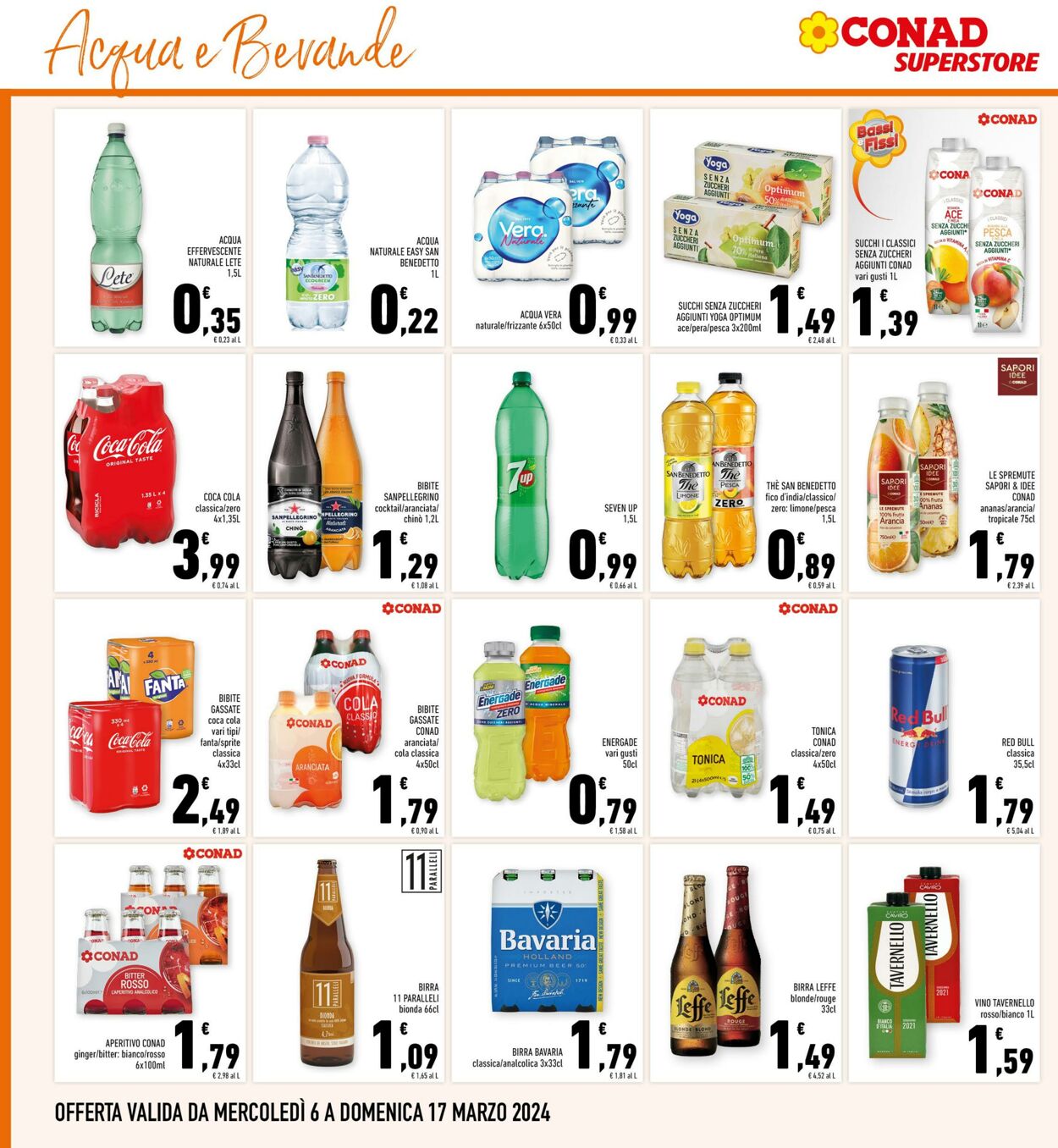 Volantino Conad 06.03.2024 - 17.03.2024