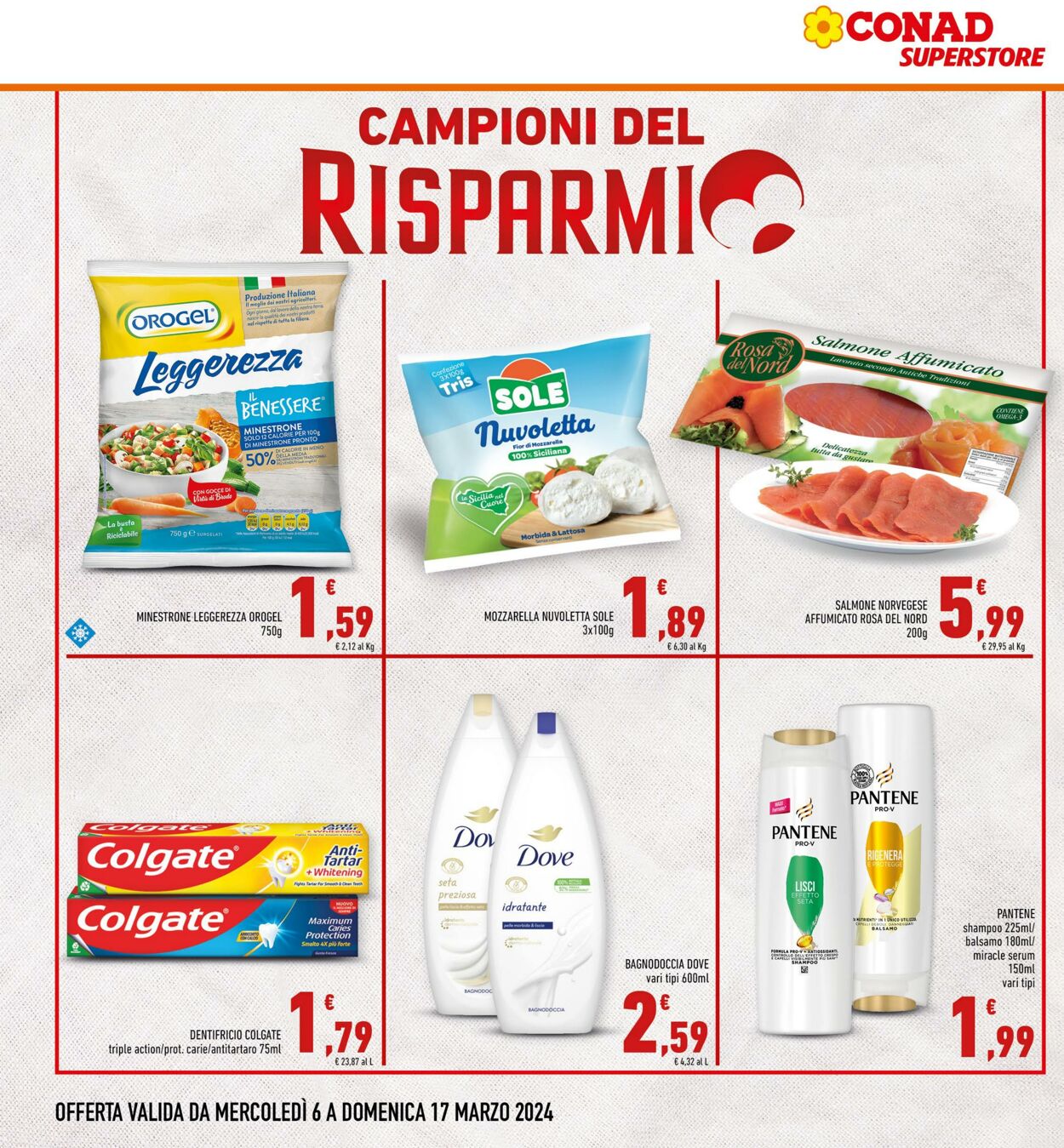 Volantino Conad 06.03.2024 - 17.03.2024