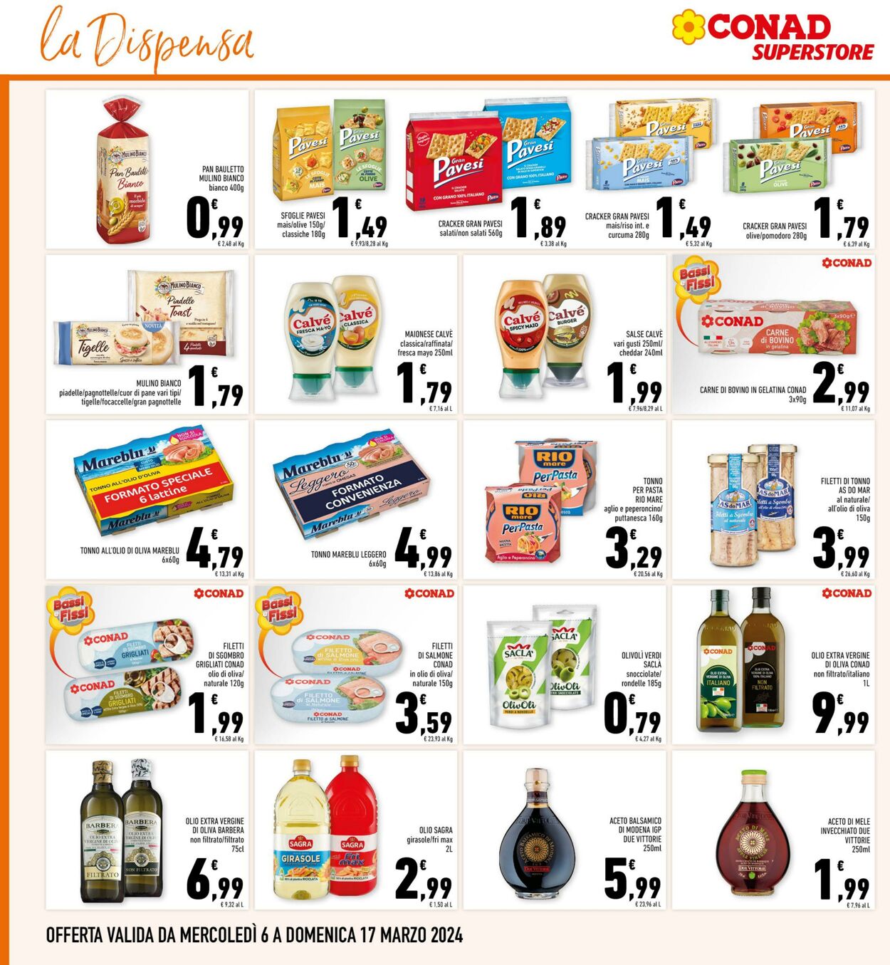 Volantino Conad 06.03.2024 - 17.03.2024