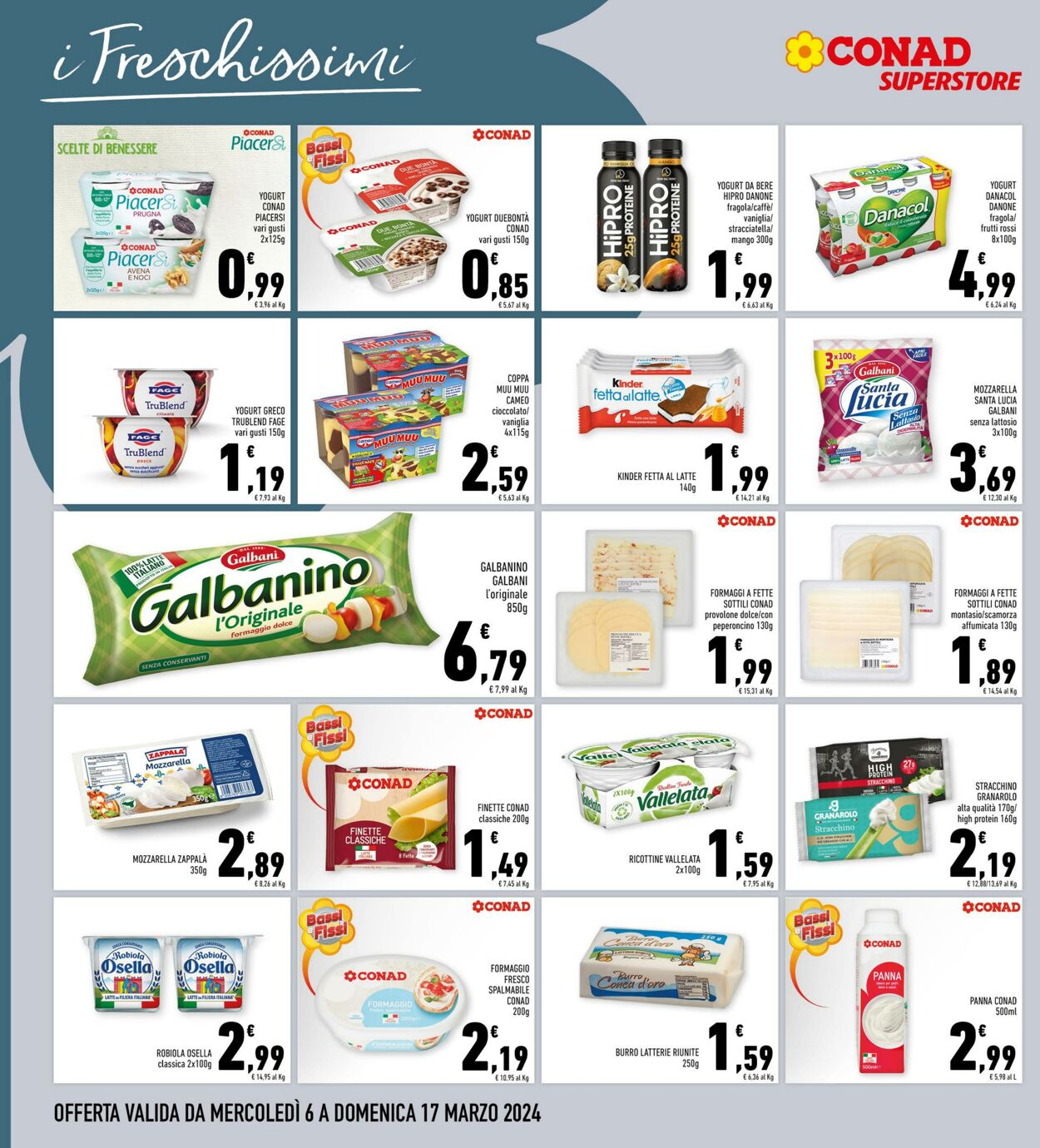 Volantino Conad 06.03.2024 - 17.03.2024