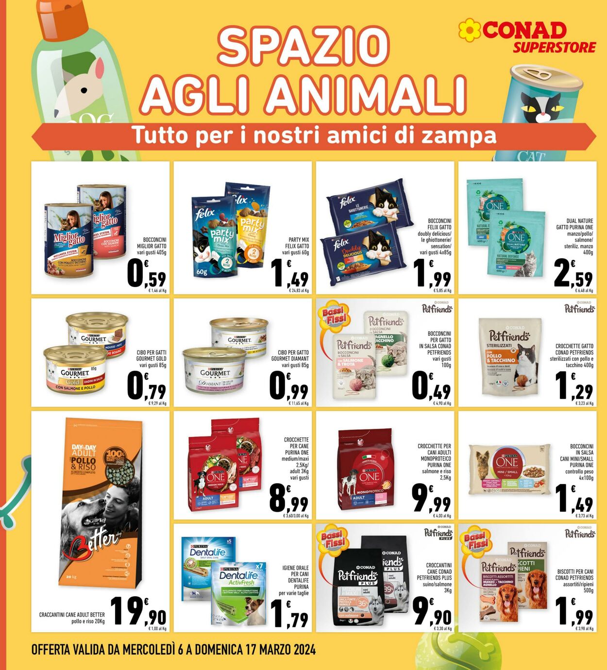 Volantino Conad 06.03.2024 - 17.03.2024