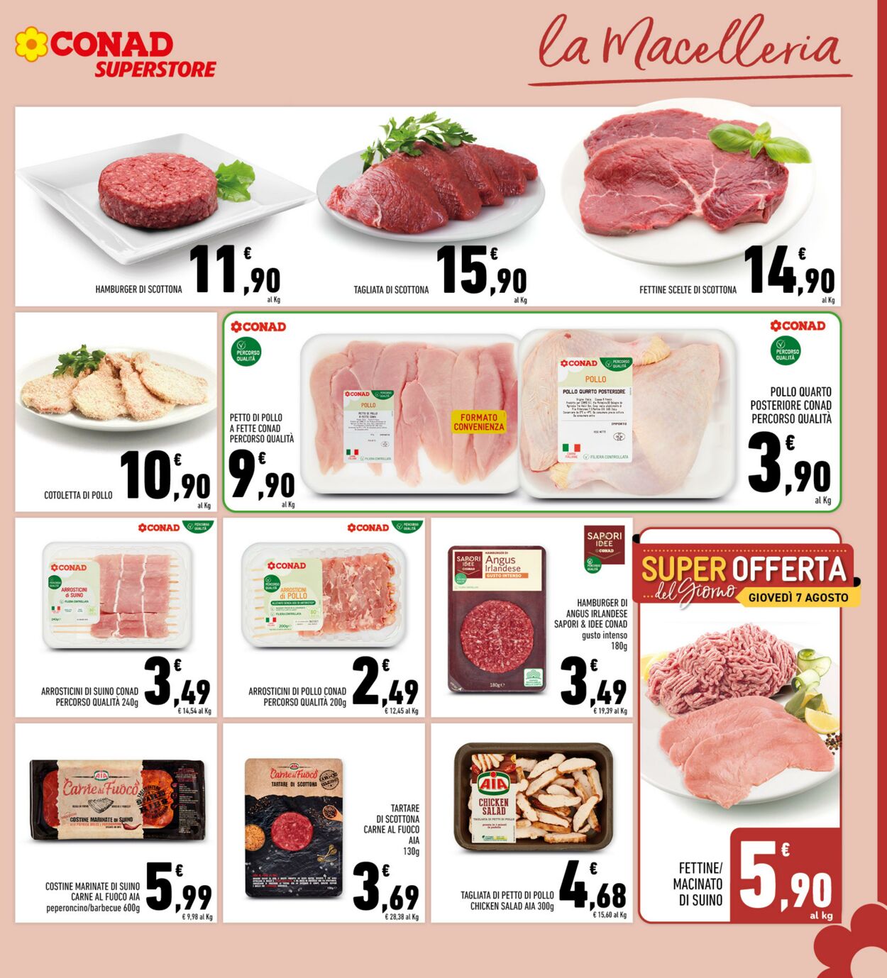 Volantino Conad 06.08.2025 - 06.08.2025