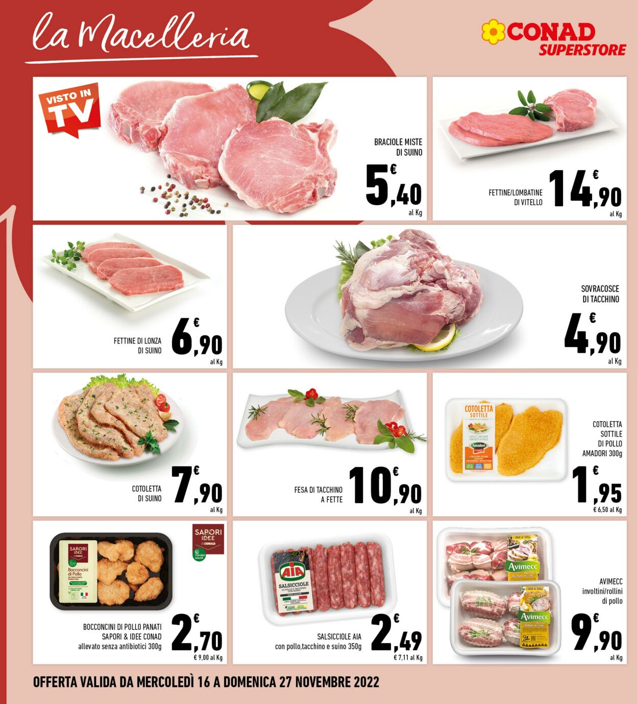 Volantino Conad 16.11.2022 - 27.11.2022