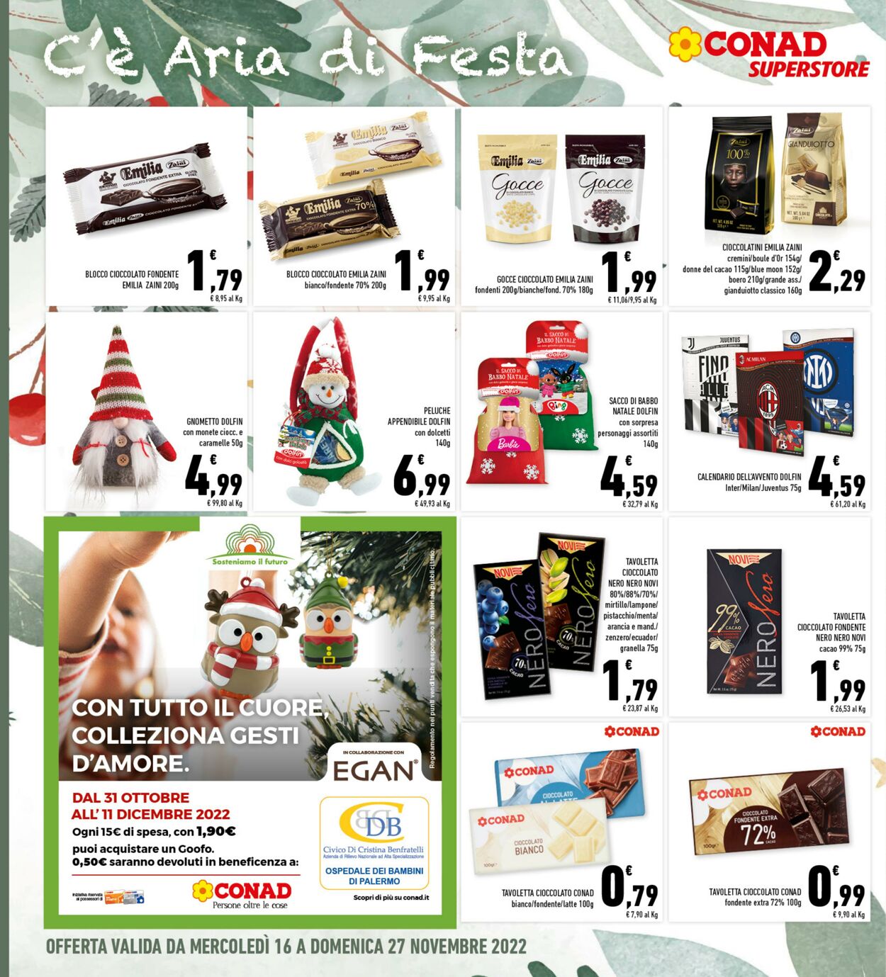 Volantino Conad 16.11.2022 - 27.11.2022