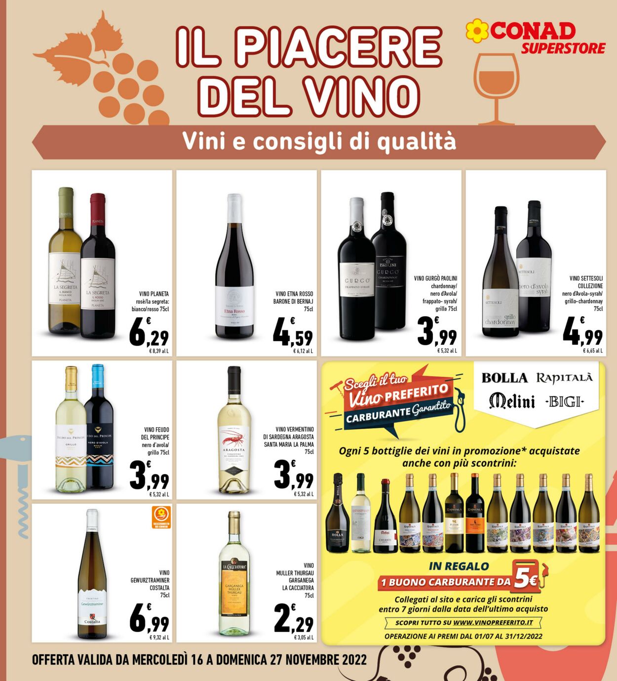 Volantino Conad 16.11.2022 - 27.11.2022