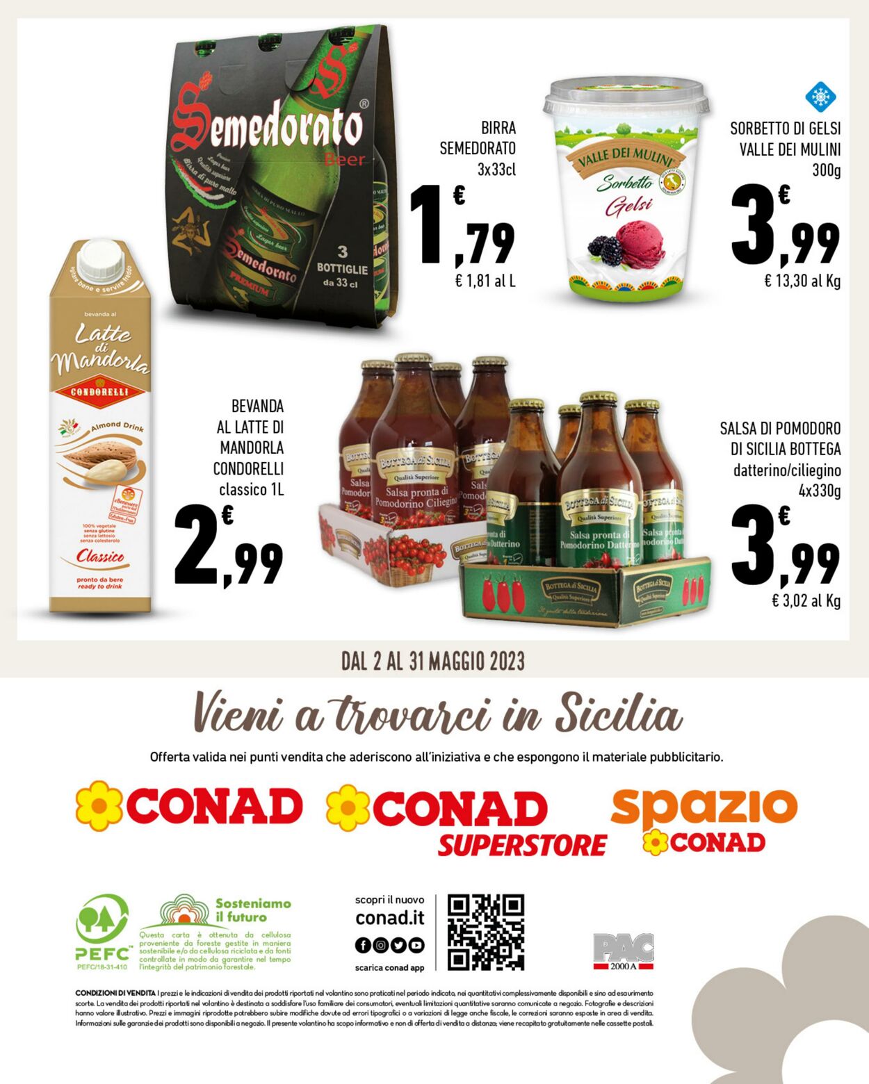 Volantino Conad 02.05.2023 - 31.05.2023