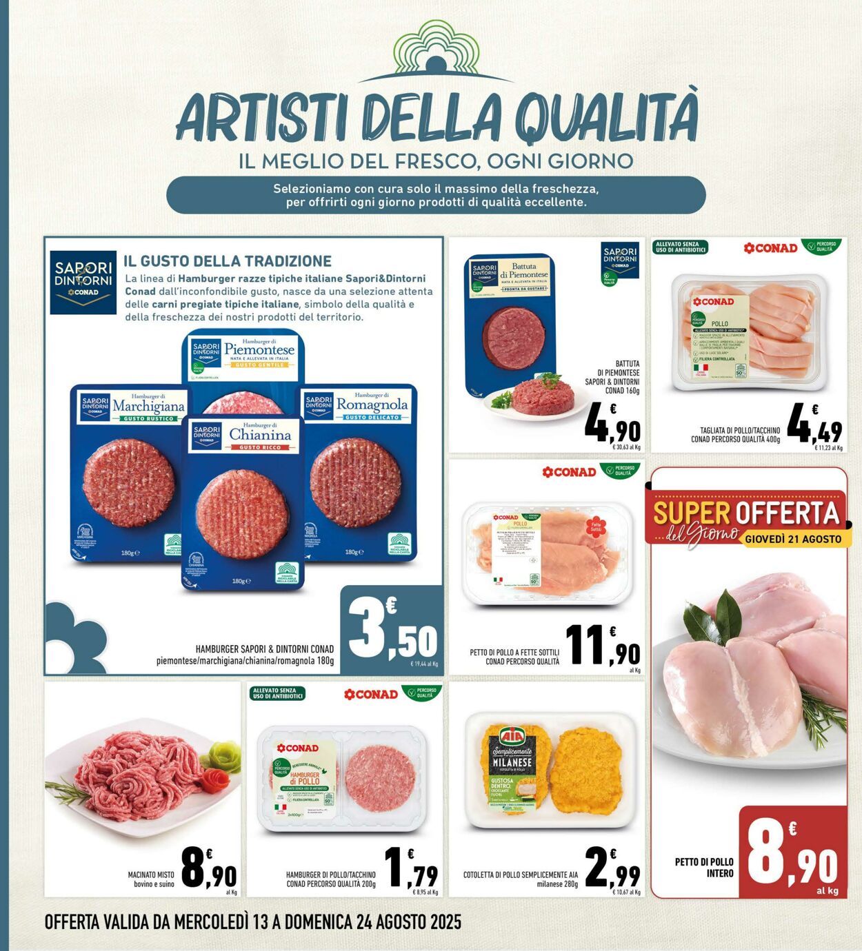 Volantino Conad 11.08.2025 - 11.08.2025