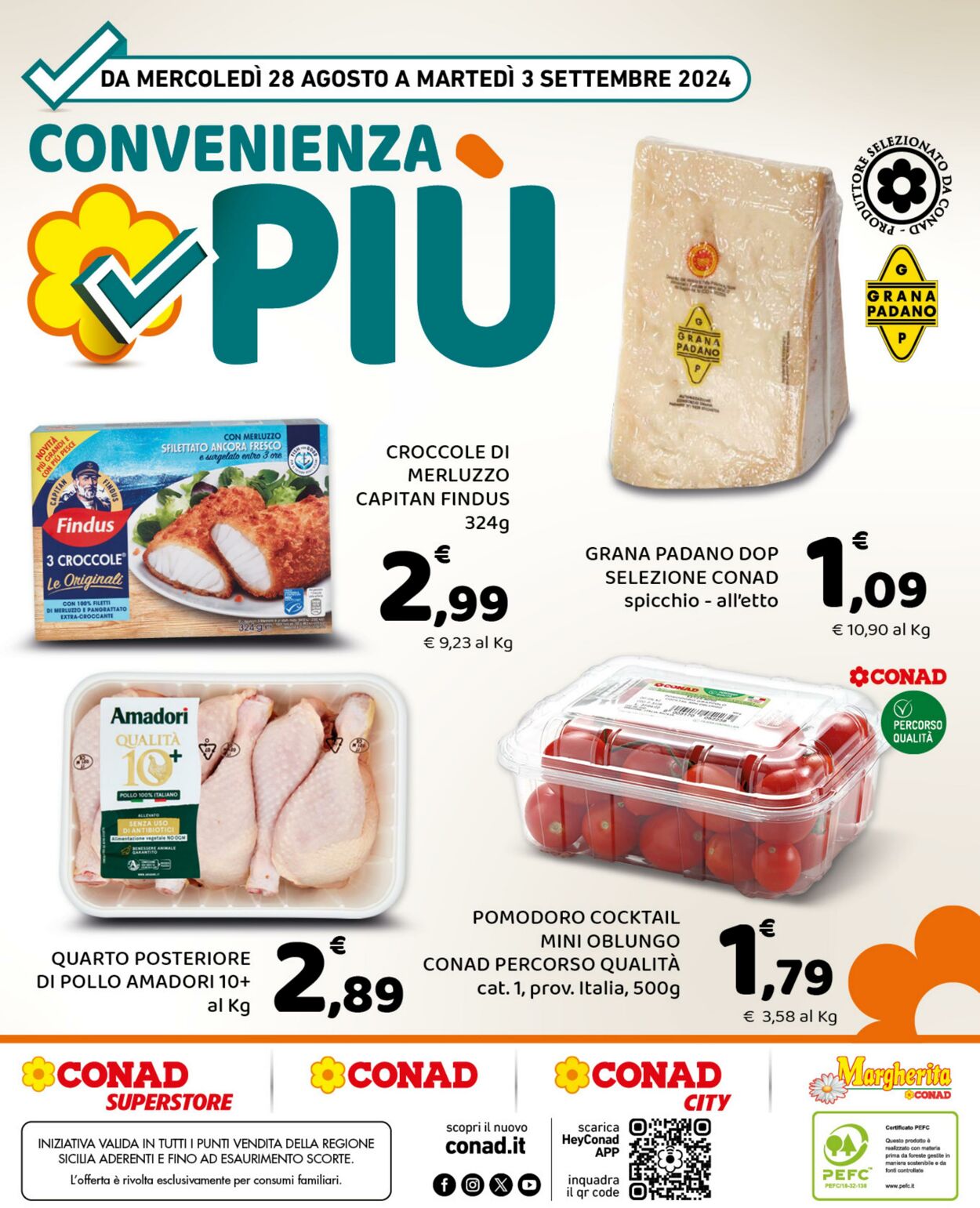 Volantino Conad 28.08.2024 - 03.09.2024