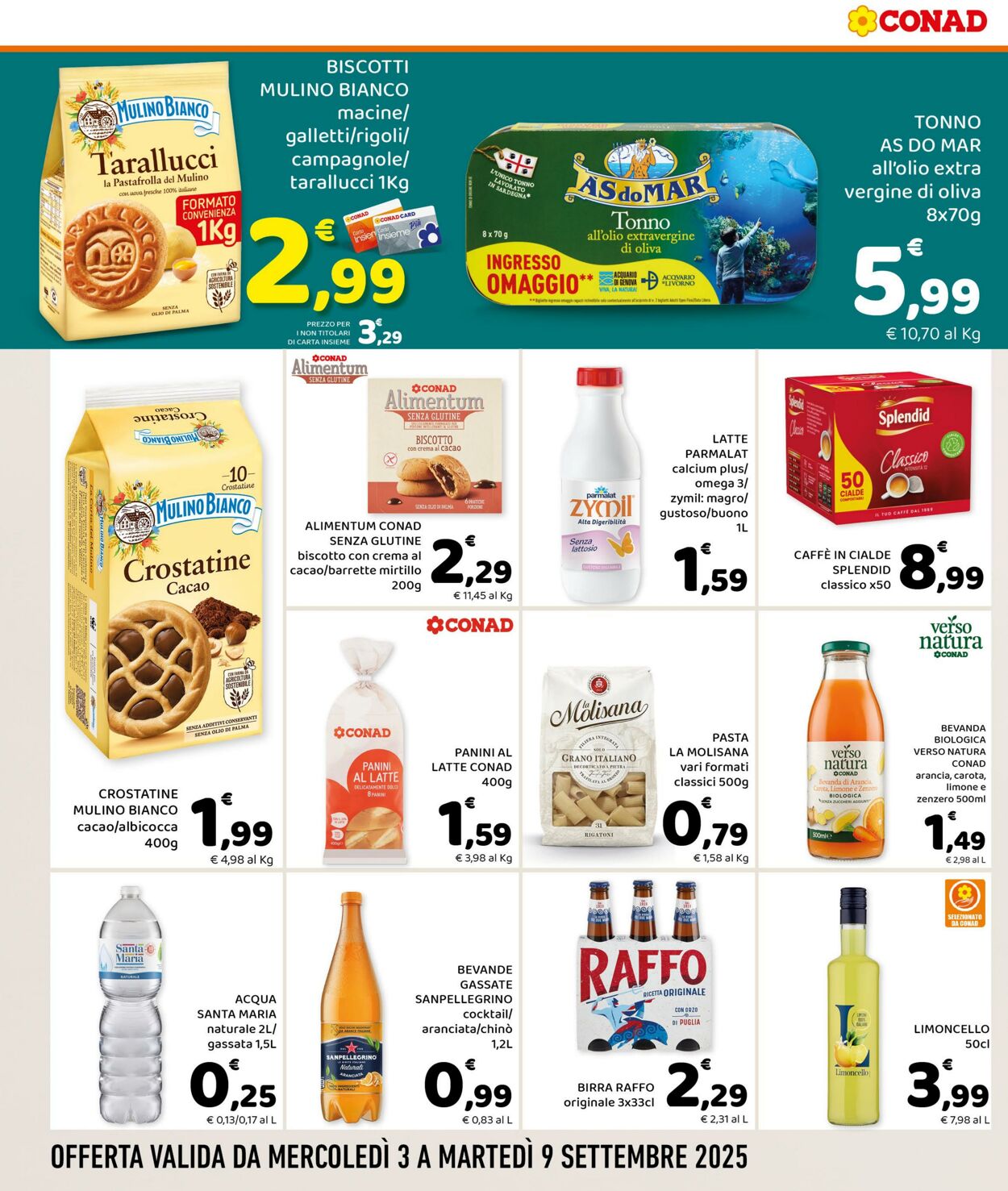 Volantino Conad 08.09.2025 - 08.09.2025
