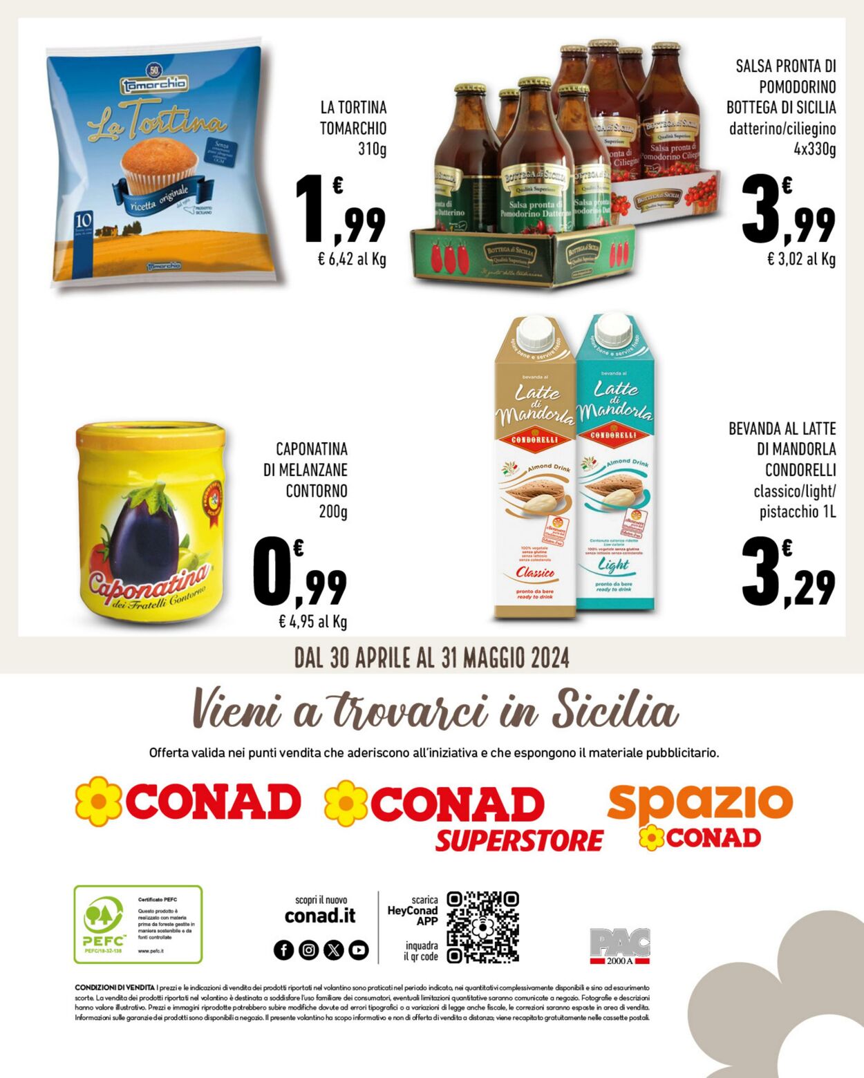 Volantino Conad 30.04.2024 - 31.05.2024