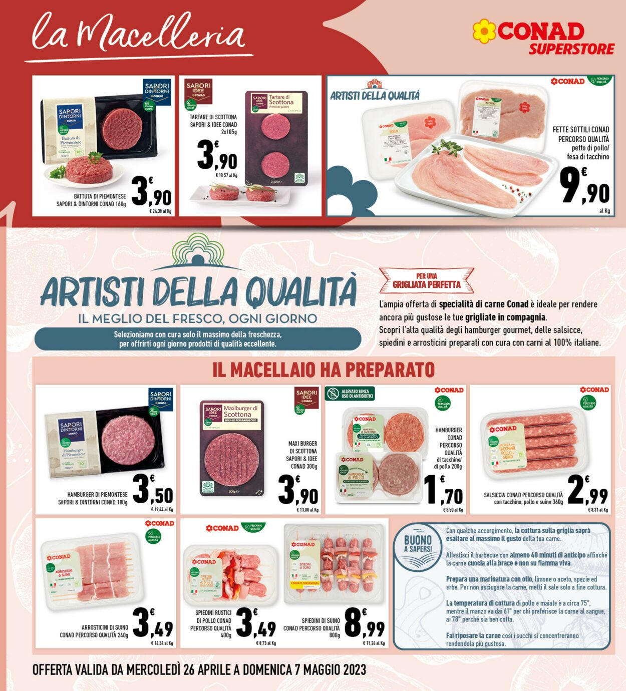 Volantino Conad 26.04.2023 - 07.05.2023