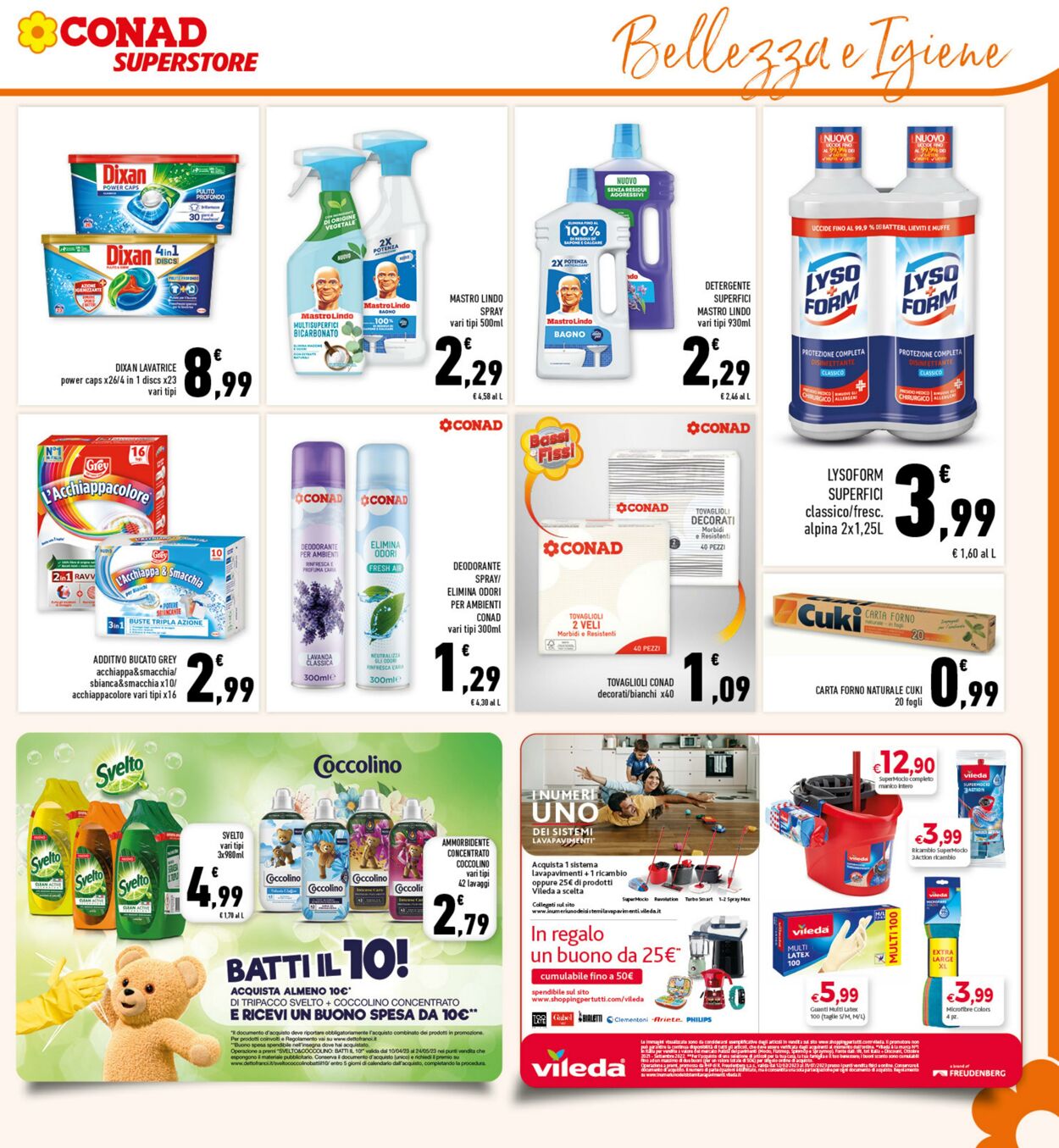 Volantino Conad 26.04.2023 - 07.05.2023