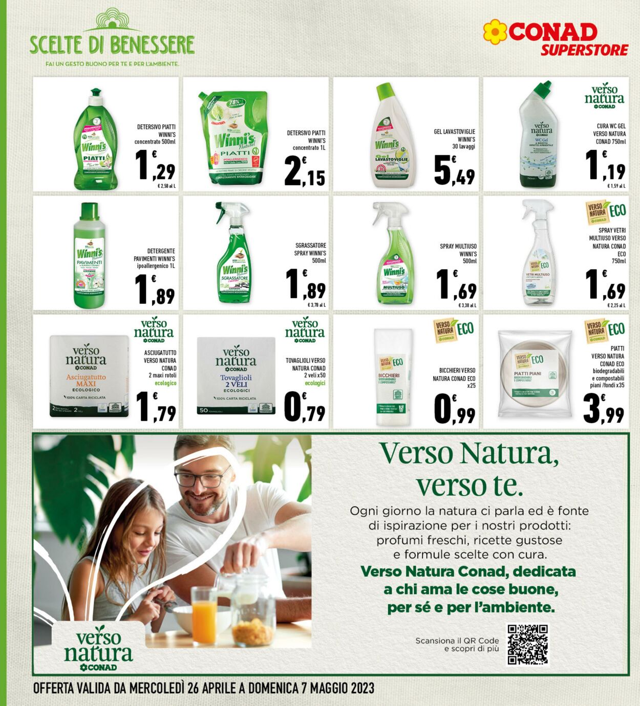 Volantino Conad 26.04.2023 - 07.05.2023